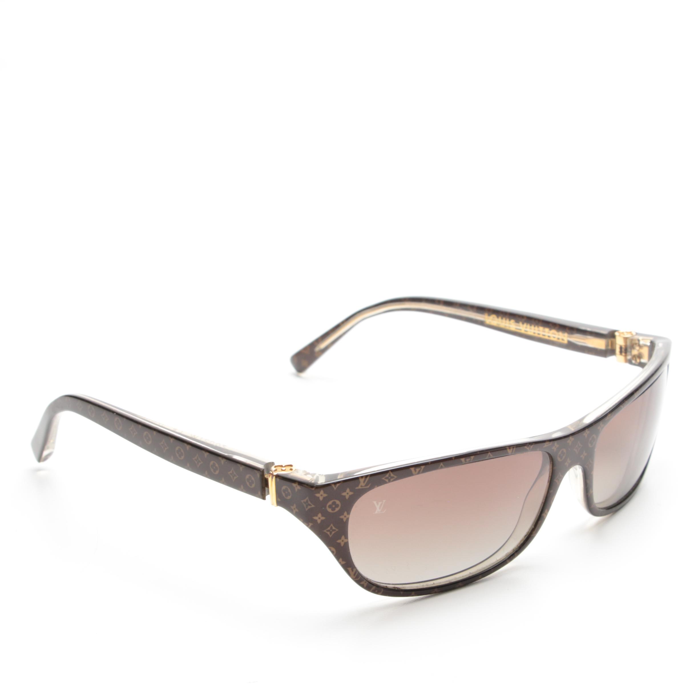 Louis Vuitton Monogram Z0021W Rectangular Sunglasses