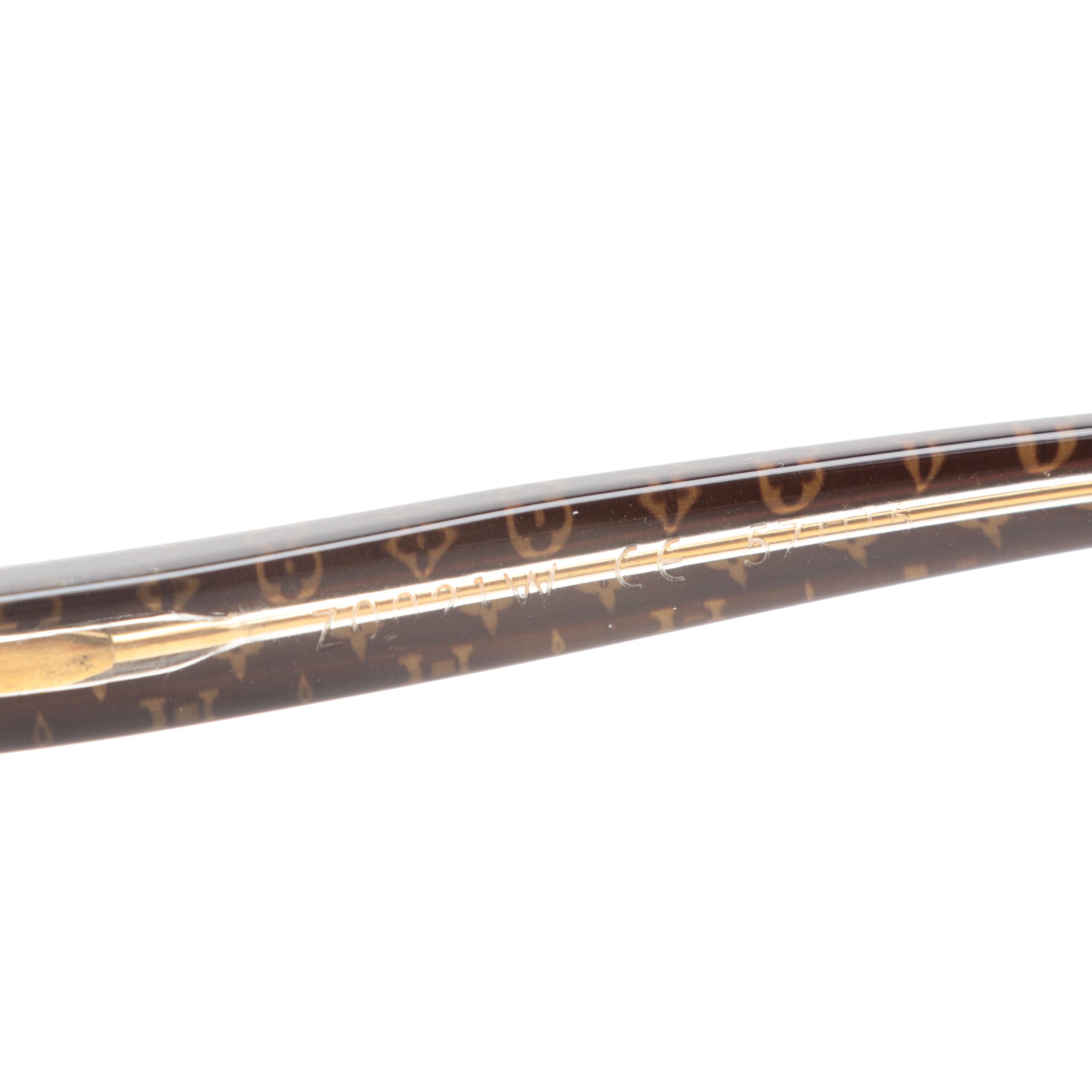 Louis Vuitton Monogram Z0021W Rectangular Sunglasses