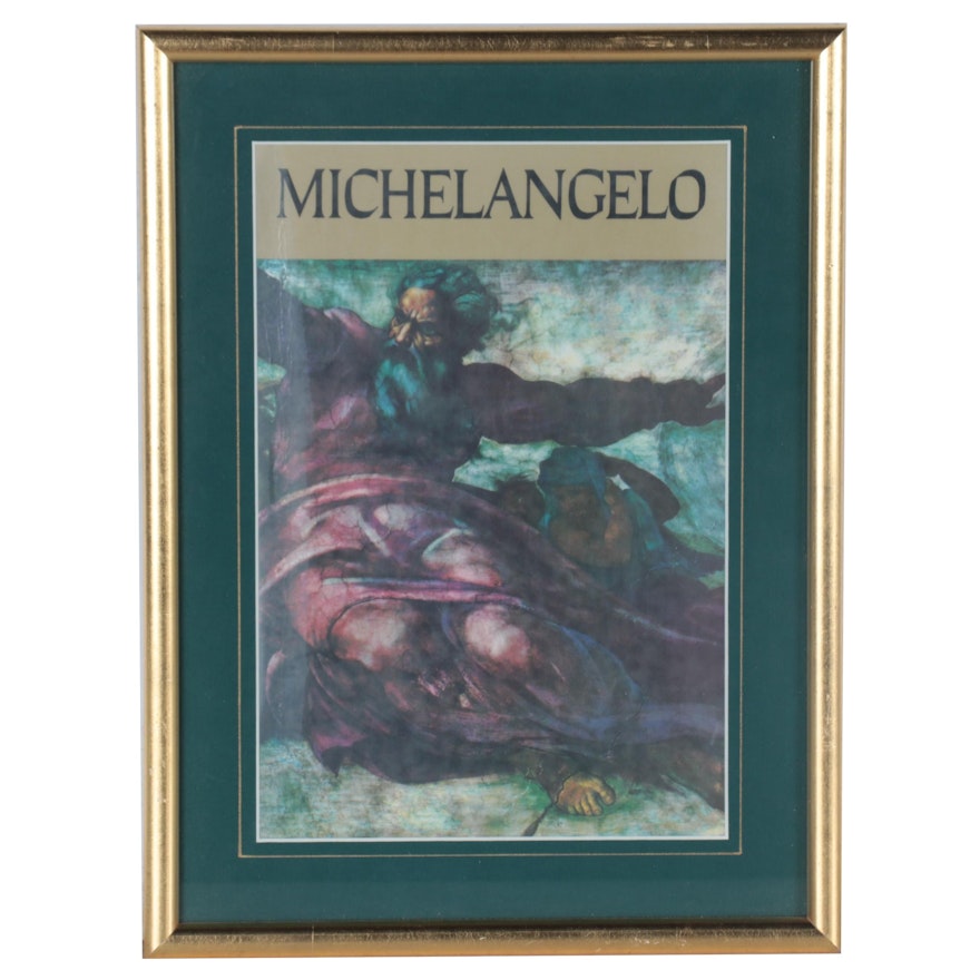 Offset Lithograph after Michelangelo, Late 20th-21st Century