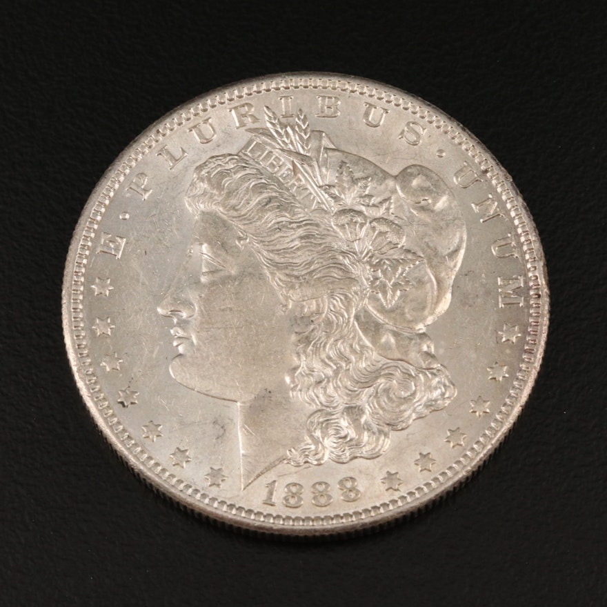 Better Date Lower Mintage 1888-S Morgan Silver Dollar