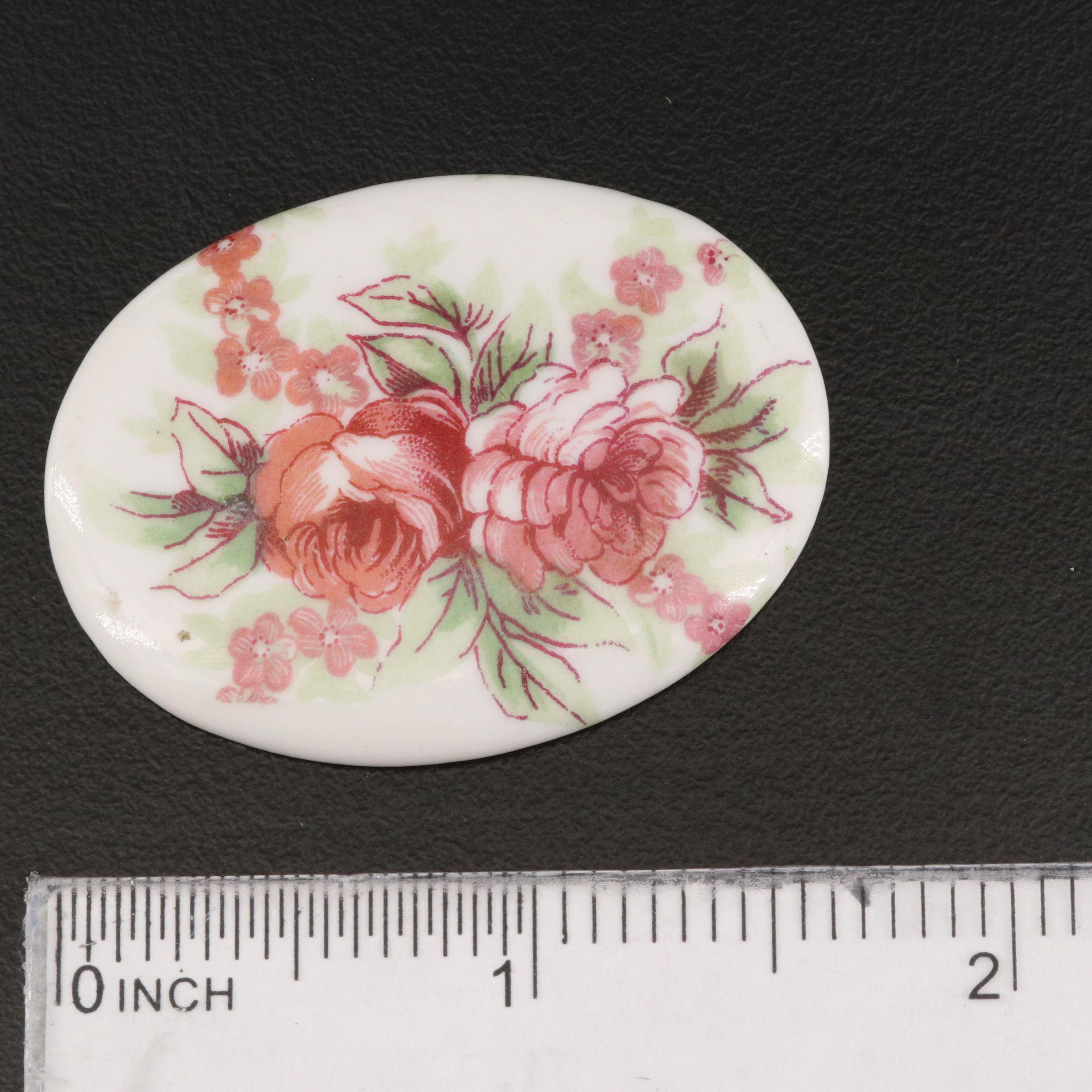 Loose Ceramic and Glass Jewelry Components