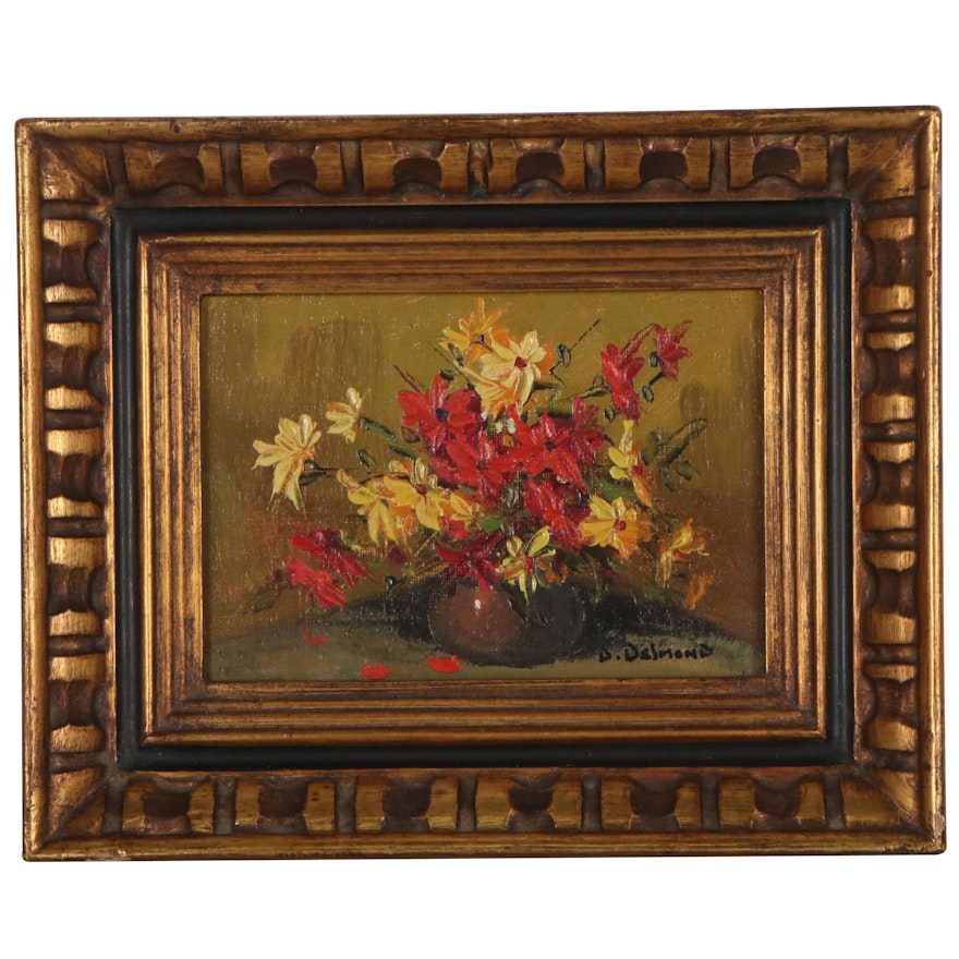 Floral Still Life Oil Painting