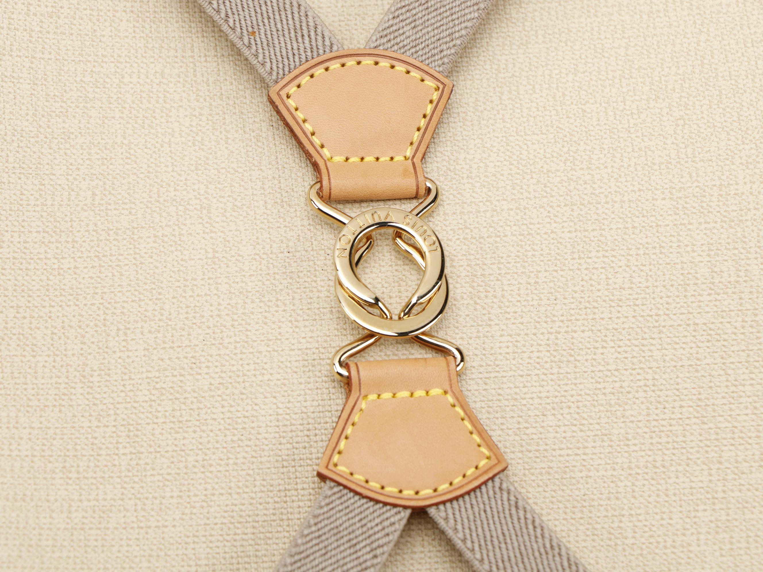 Louis Vuitton Satellite 70 Suitcase in Monogram Canvas and Vachetta Leather Trim