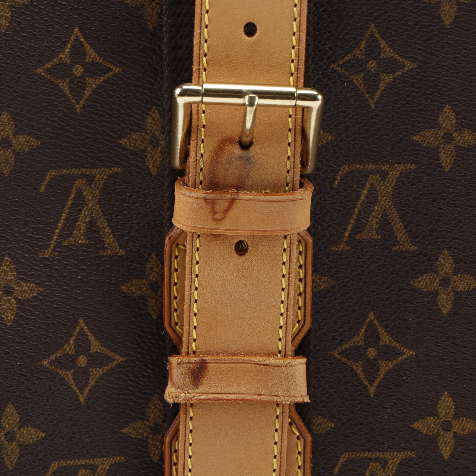 Louis Vuitton Satellite 70 Suitcase in Monogram Canvas and Vachetta Leather Trim