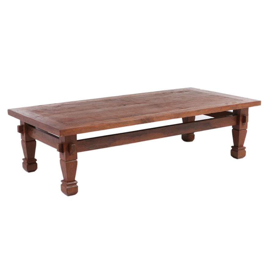 Arts and Crafts Style Teak Coffee Table