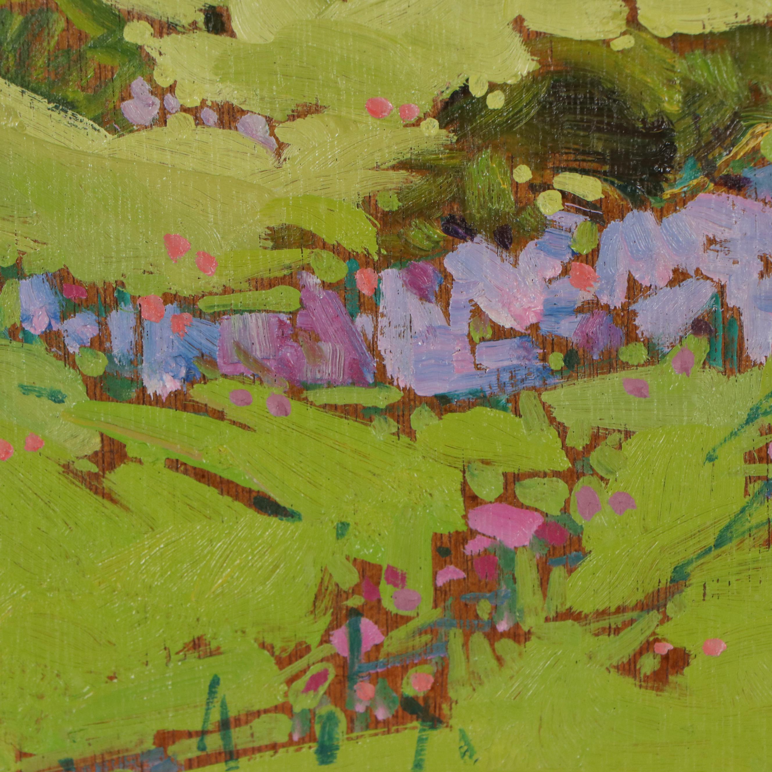 Robert Genn Oil Painting "Spring Saunch," circa 1982