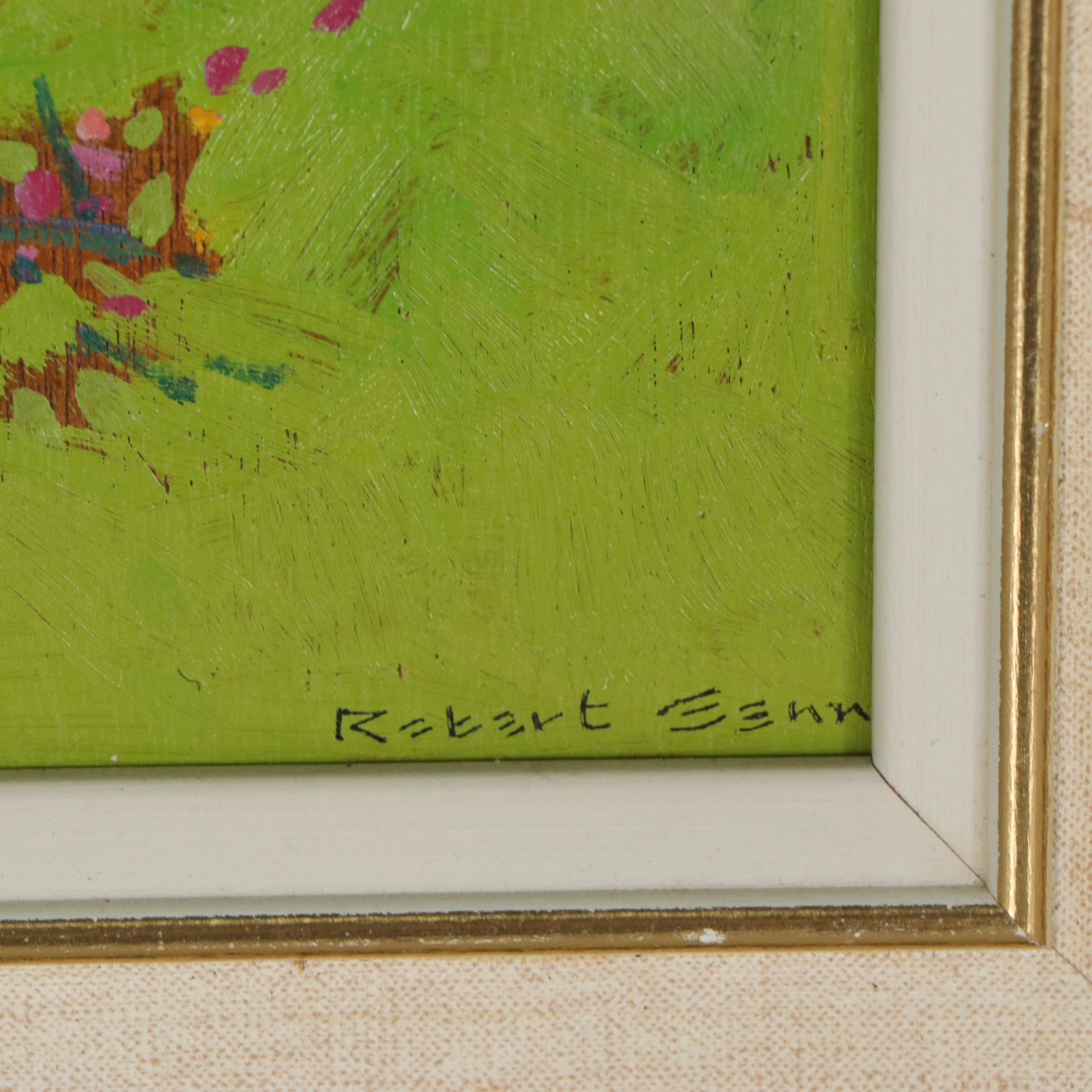 Robert Genn Oil Painting "Spring Saunch," circa 1982