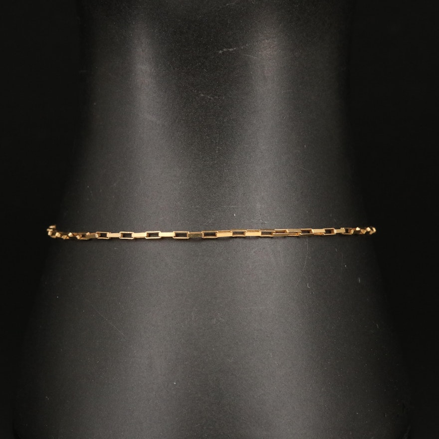 14K Venetian Chain Bracelet