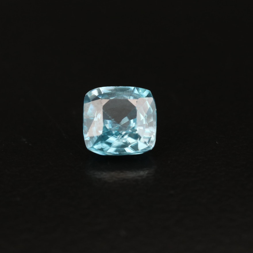 Loose 2.12 CT Square Faceted Zircon