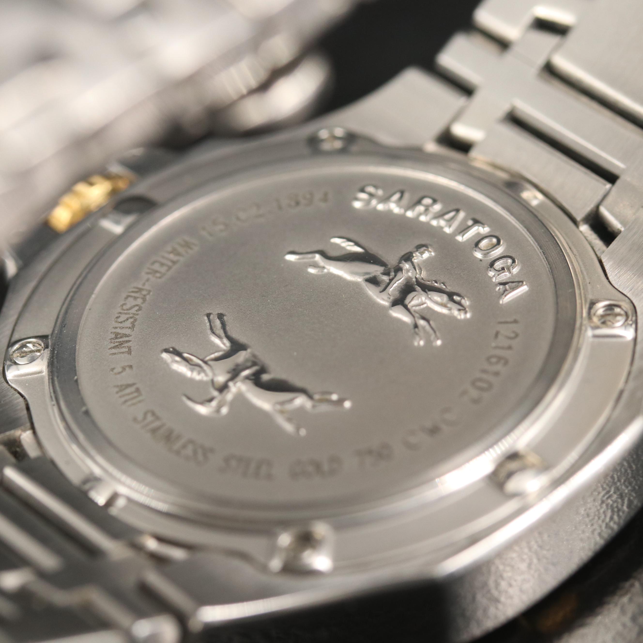 Concord "Sarasota" 18K Yellow Gold and Stainless Steel Quartz Watch