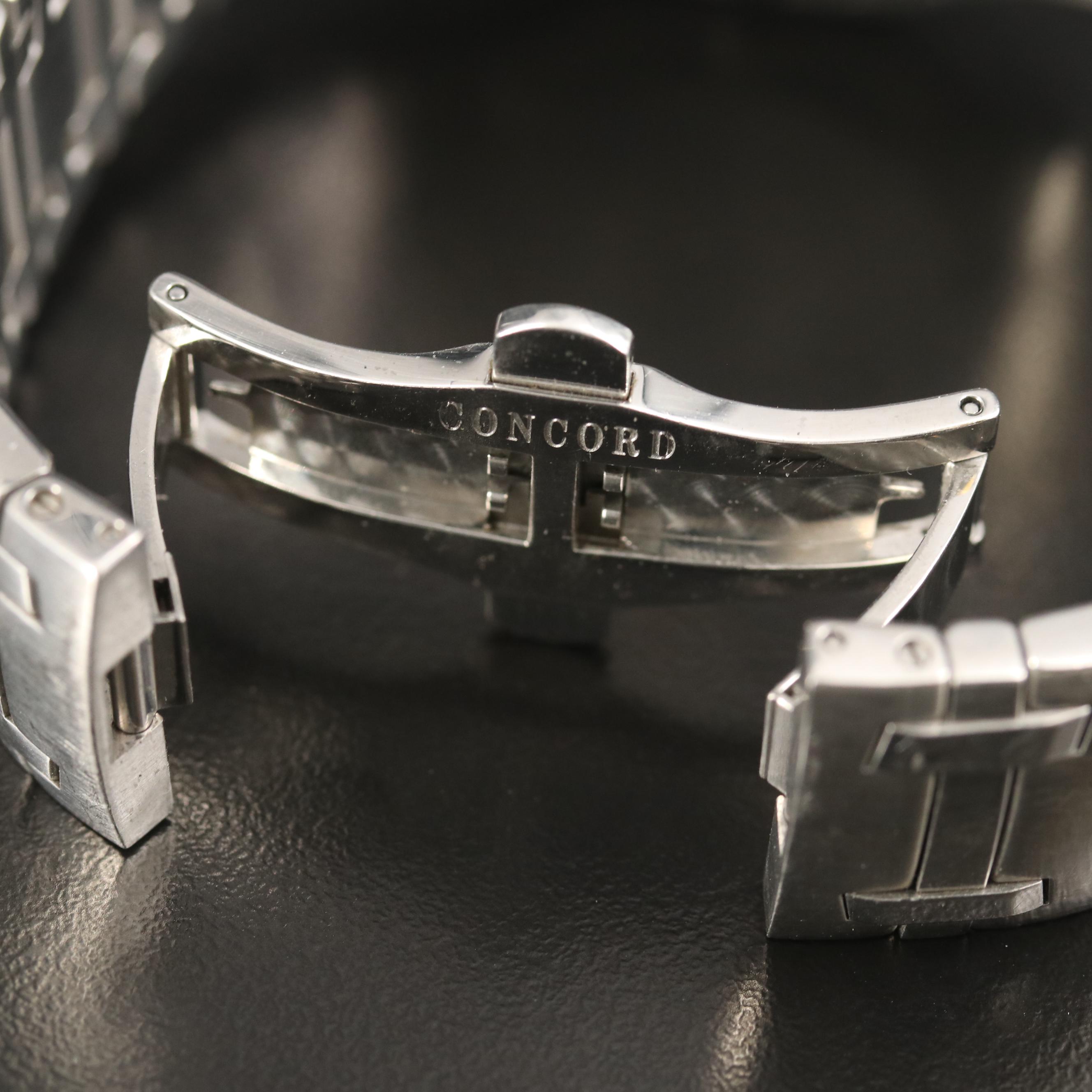 Concord "Sarasota" 18K Yellow Gold and Stainless Steel Quartz Watch