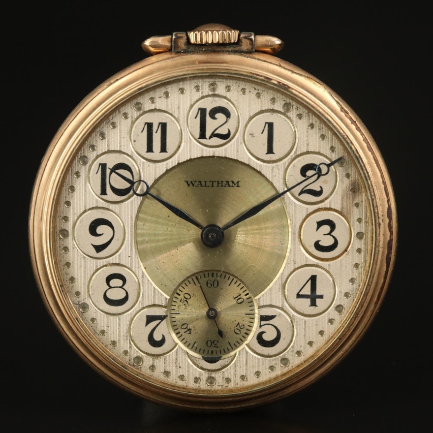 1927 Waltham Size 12 Pocket Watch