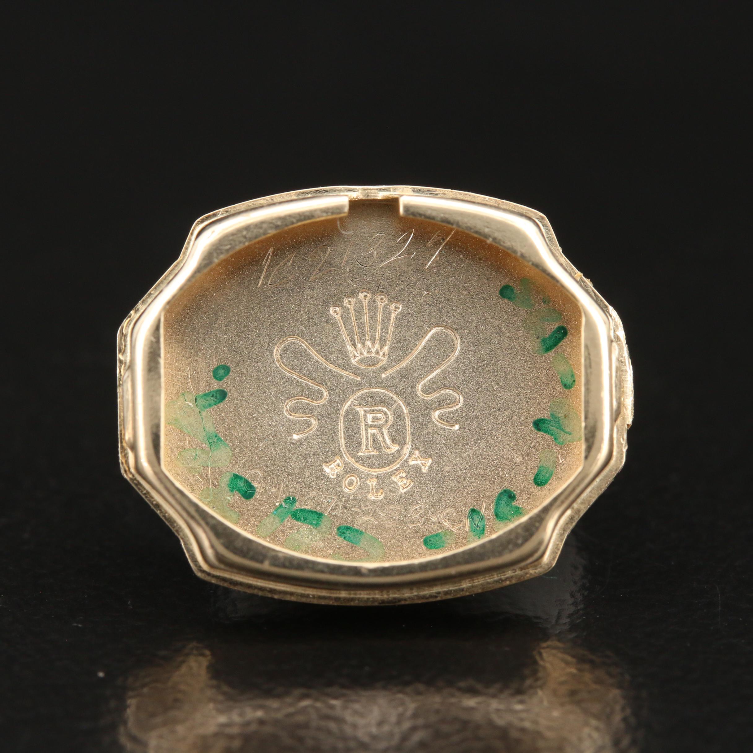 14K Rolex Diamond Watch