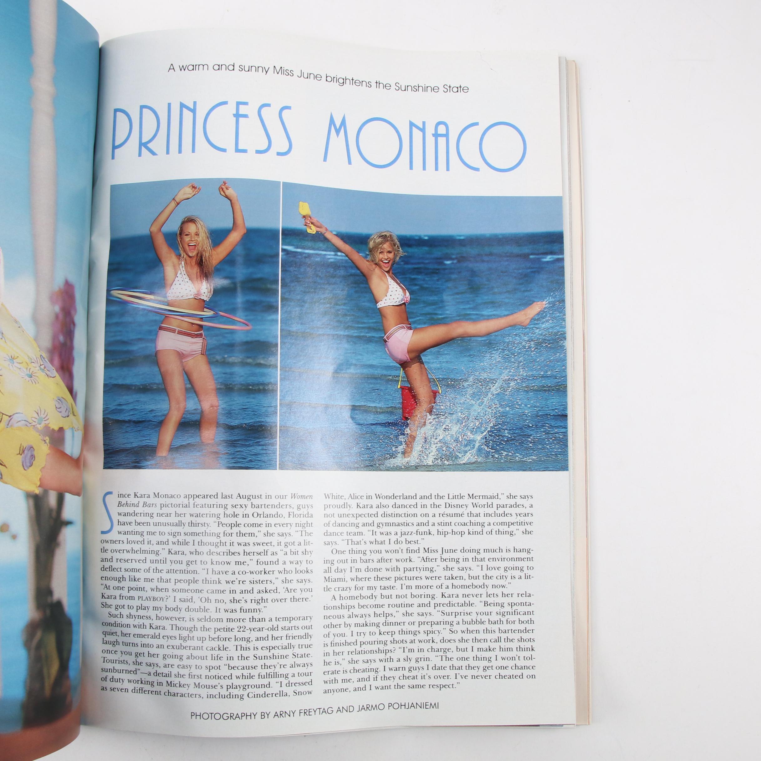 "Playboy" Magazines Featuring Paris Hilton and Others, 2005