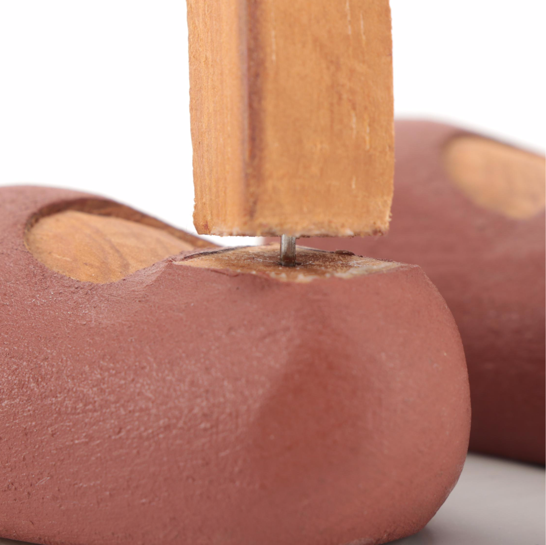 Walt Disney Hand-Painted Wooden Pinocchio Marionette Figurine