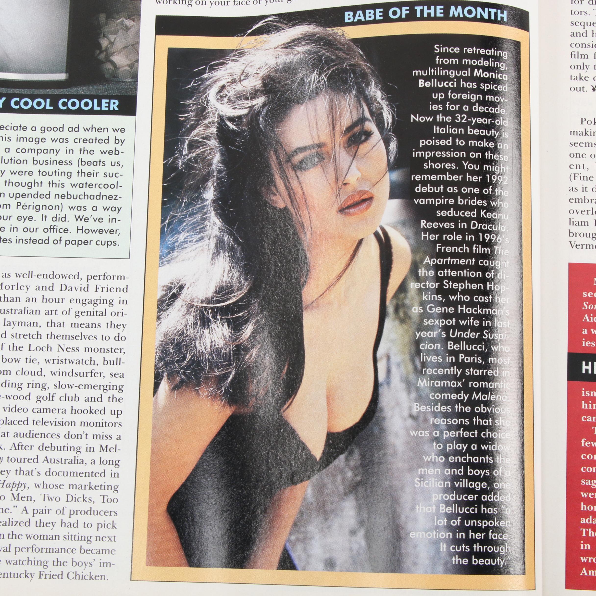 "Playboy" Magazines Featuring Bijou Phillips and Others, 2000–2001