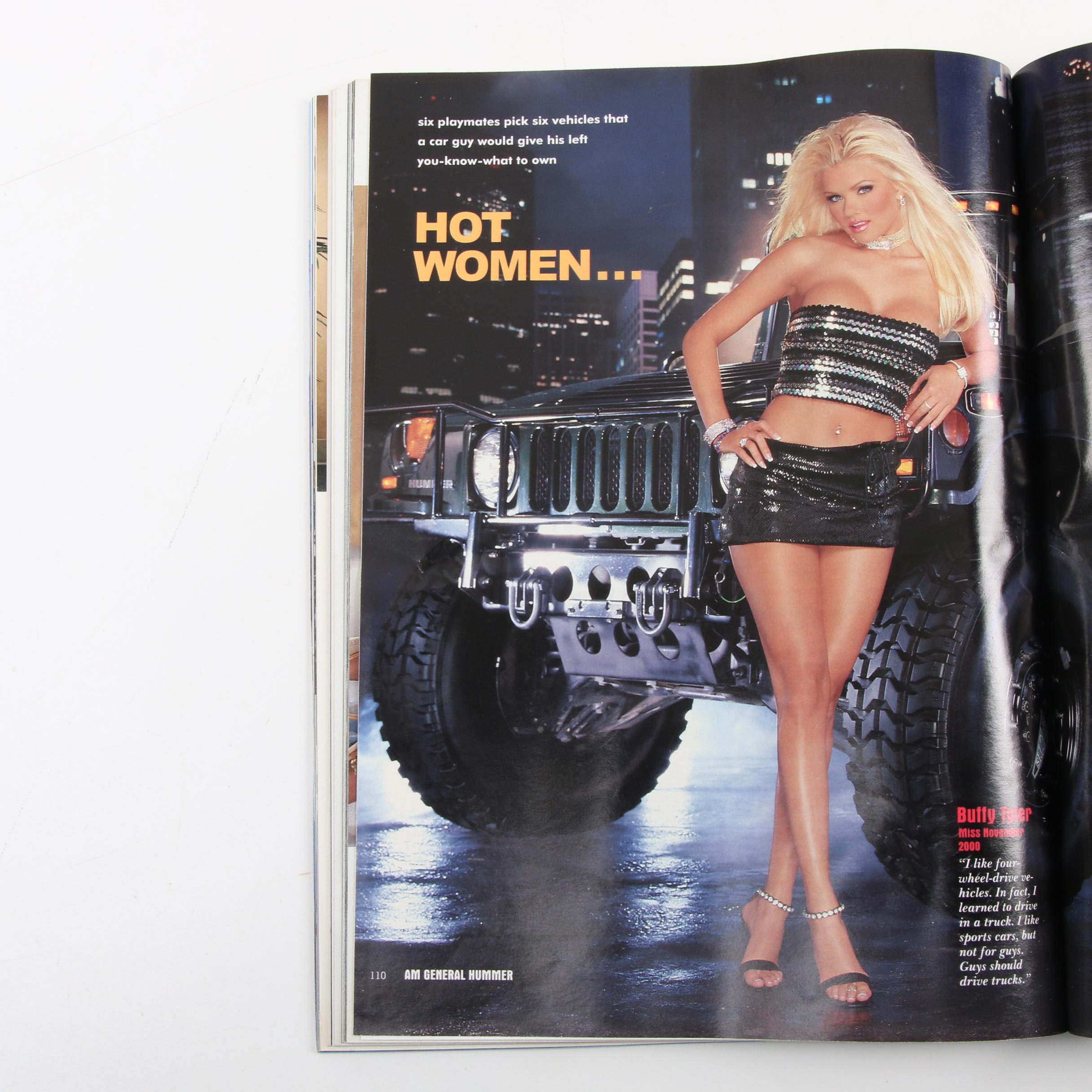 "Playboy" Magazines Featuring Bijou Phillips and Others, 2000–2001