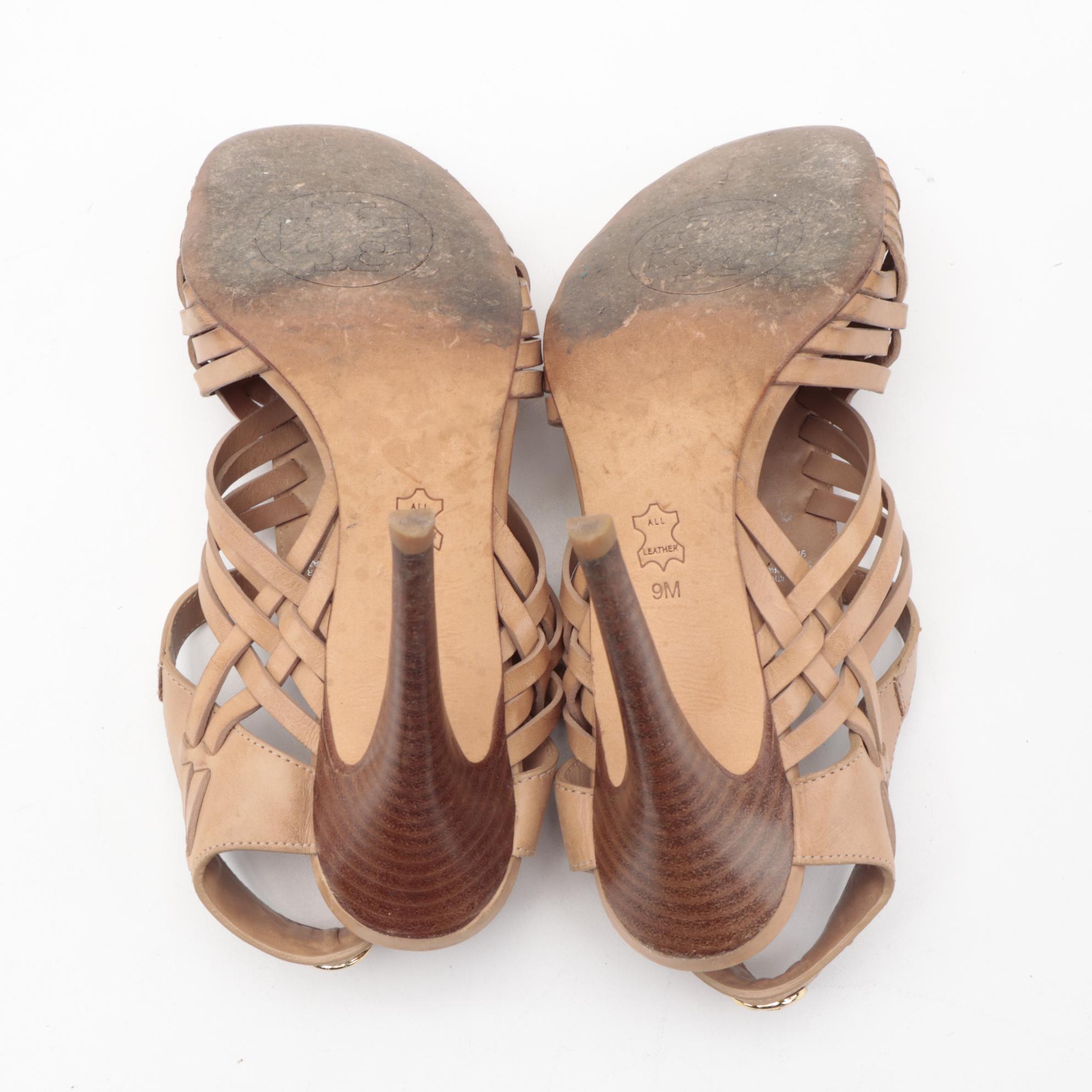 Tory Burch Knee-High Boots, Espadrille Wedges, Ankle-Strap Sandals, and Flats