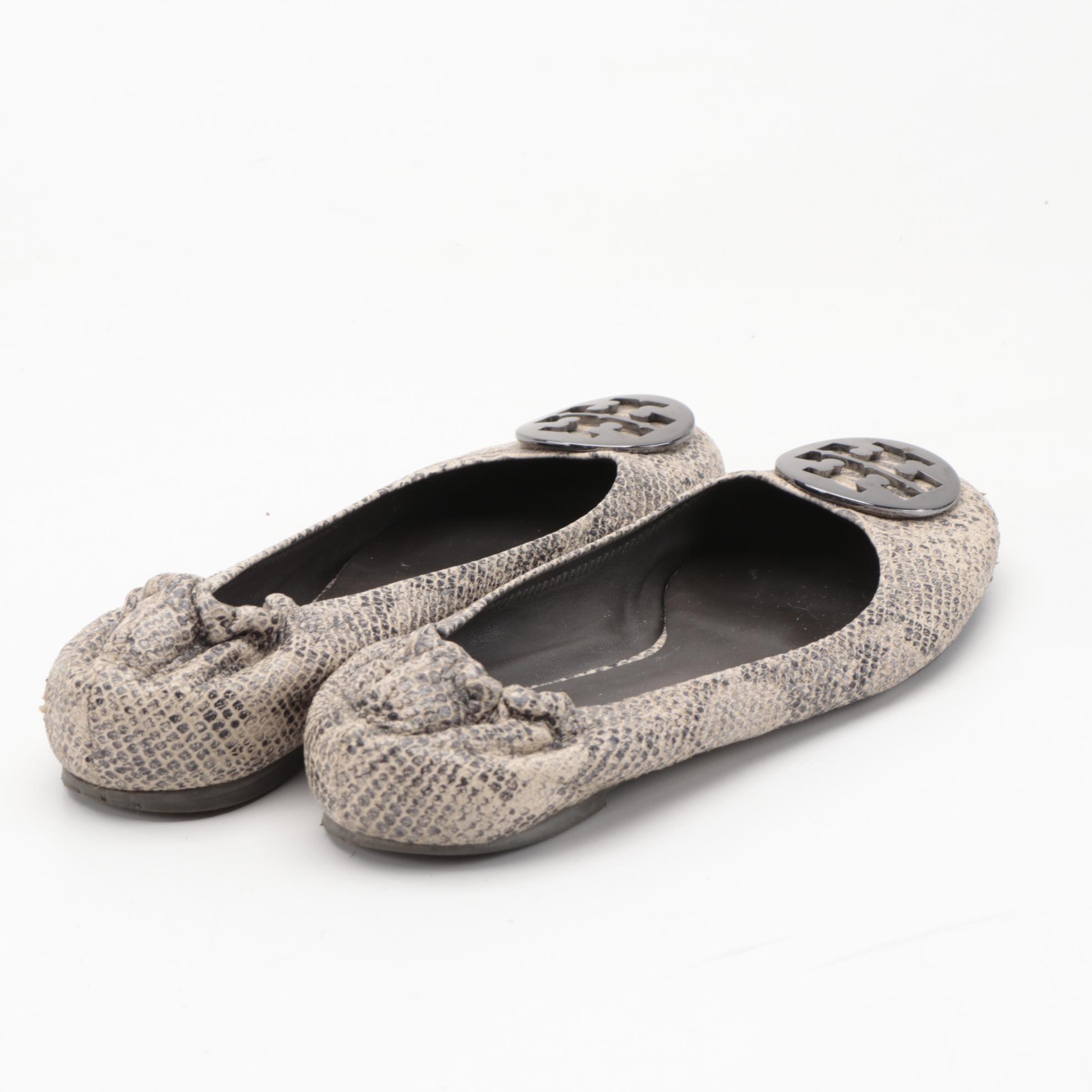 Tory Burch Knee-High Boots, Espadrille Wedges, Ankle-Strap Sandals, and Flats