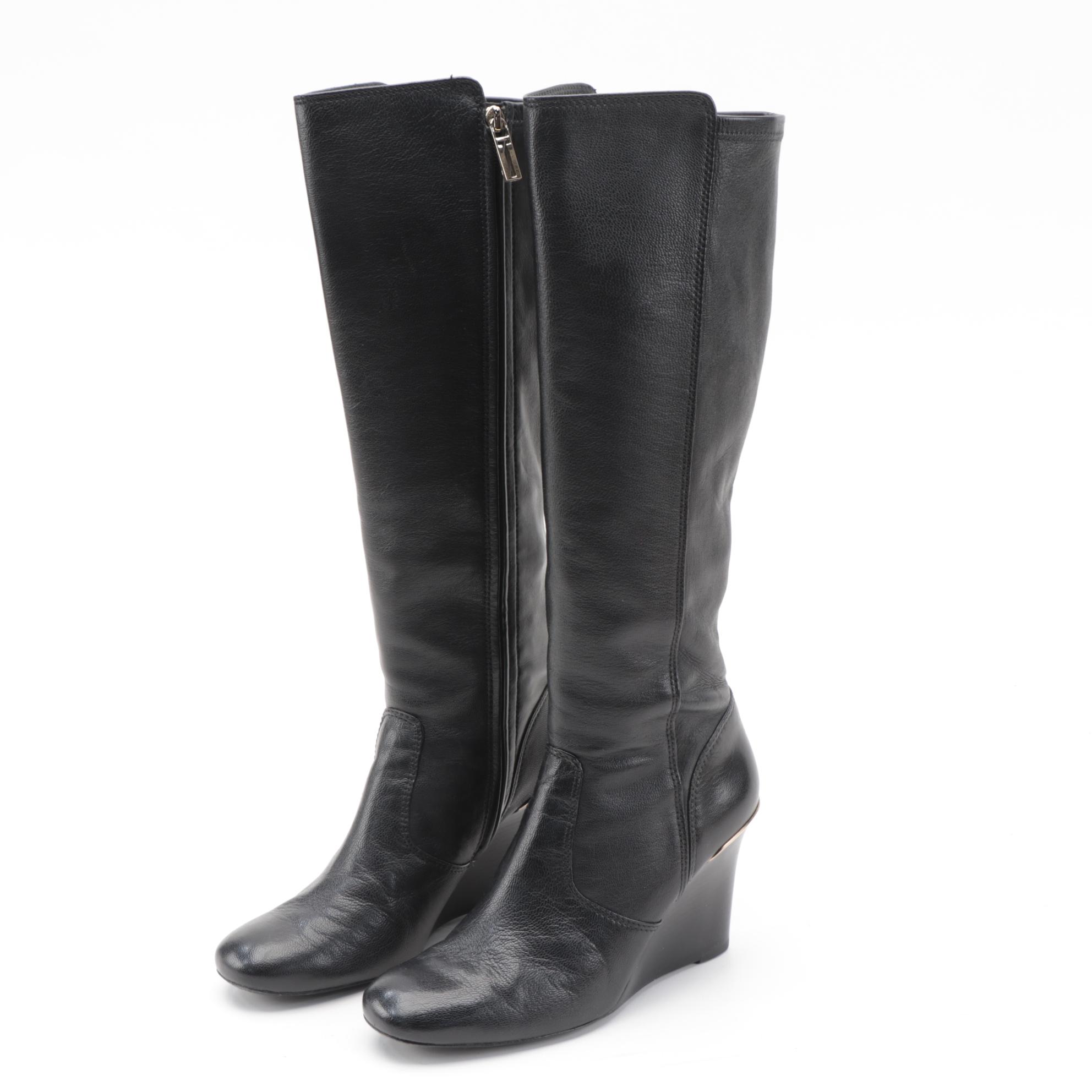 Tory Burch Knee-High Boots, Espadrille Wedges, Ankle-Strap Sandals, and Flats