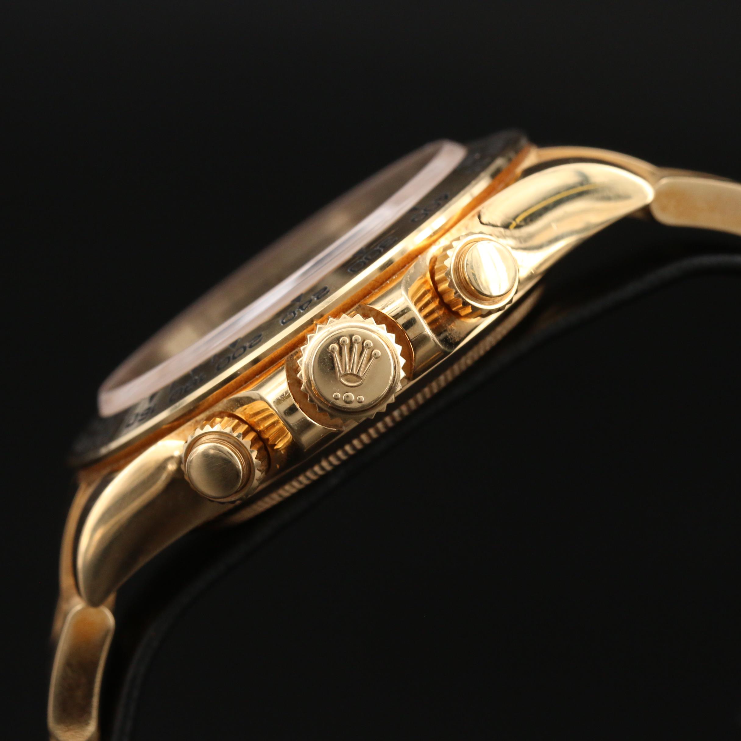 2018 Rolex Cosmograph Daytona 18K Yellow Gold and Green Dial Watch