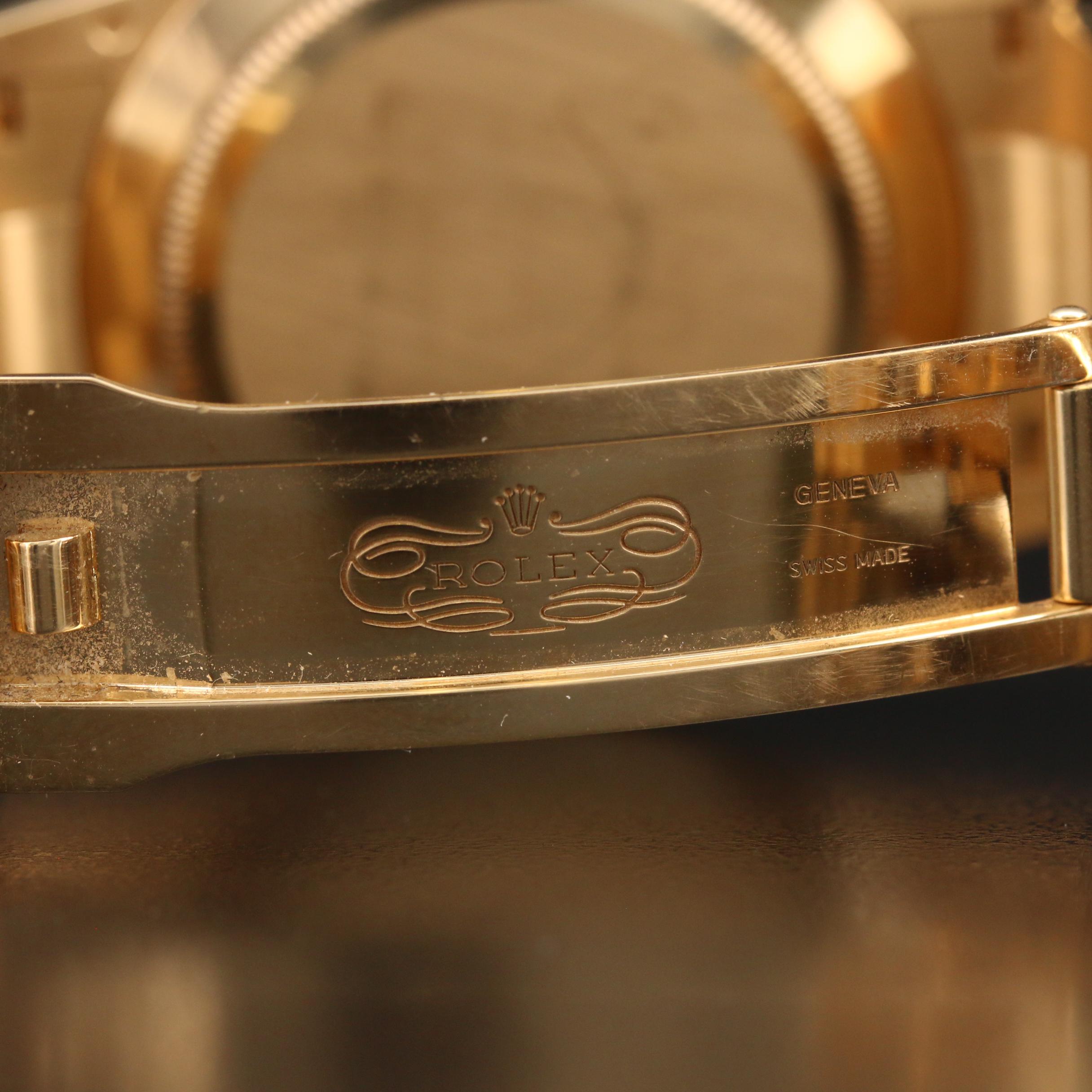 2018 Rolex Cosmograph Daytona 18K Yellow Gold and Green Dial Watch