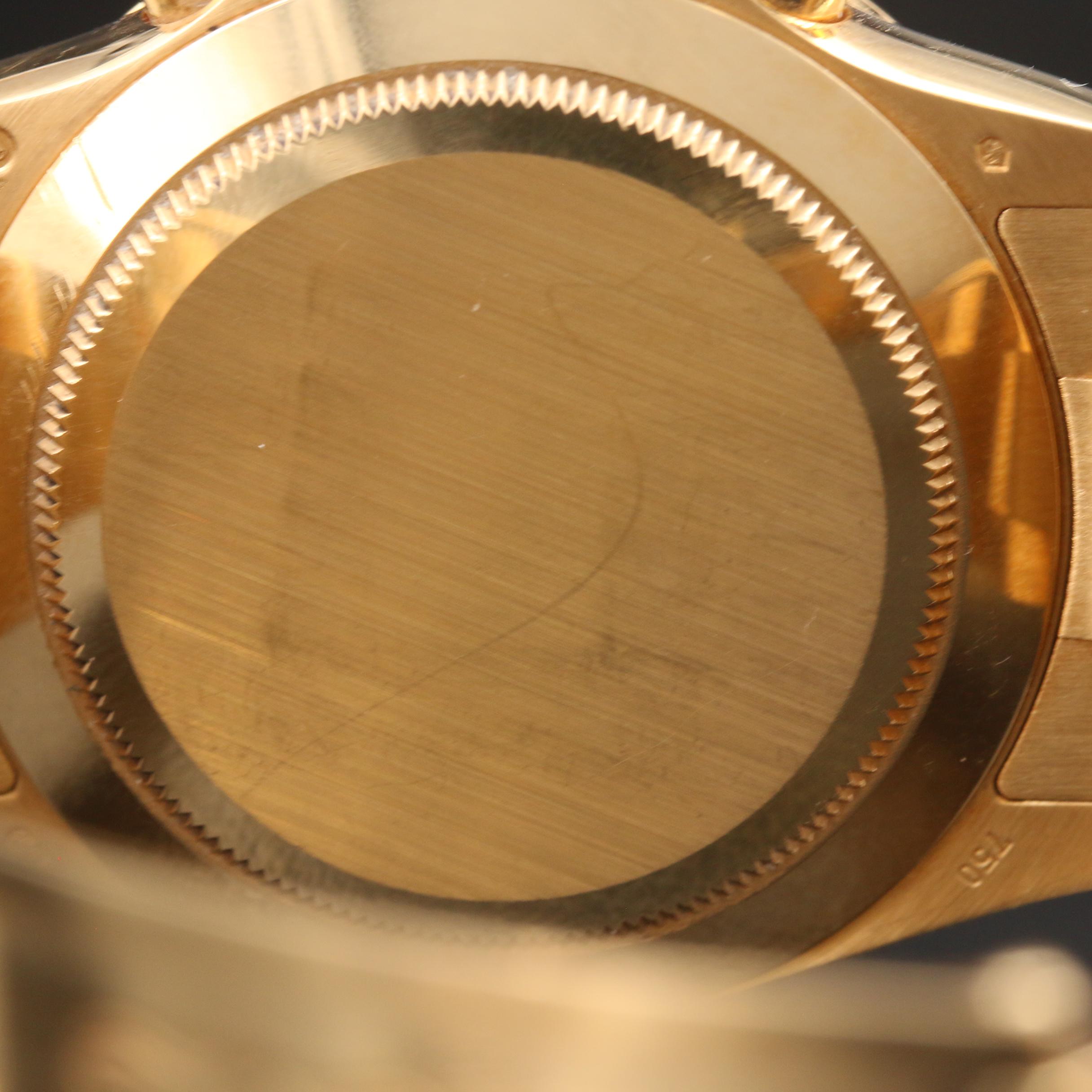 2018 Rolex Cosmograph Daytona 18K Yellow Gold and Green Dial Watch