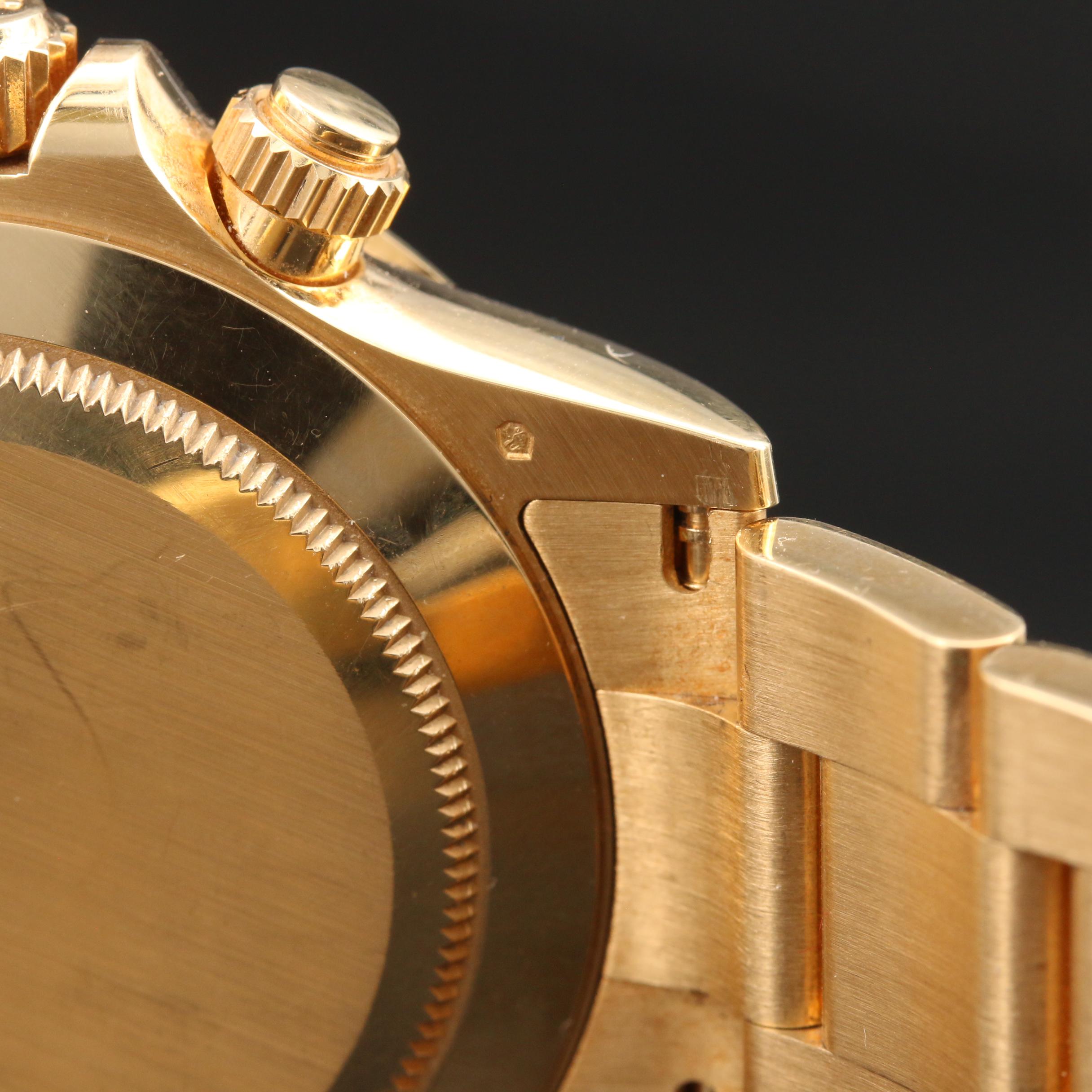 2018 Rolex Cosmograph Daytona 18K Yellow Gold and Green Dial Watch