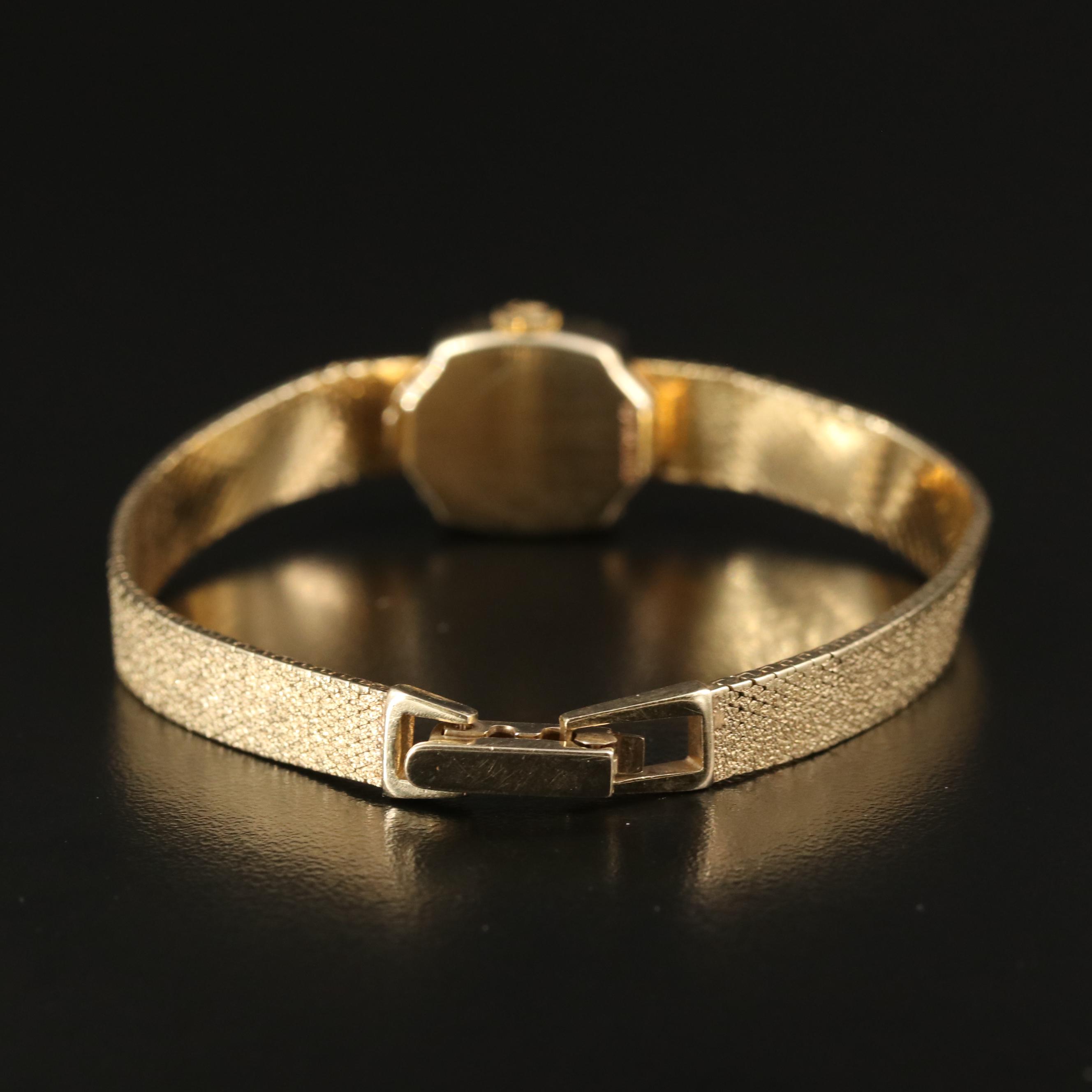 14K Rolex Diamond Watch