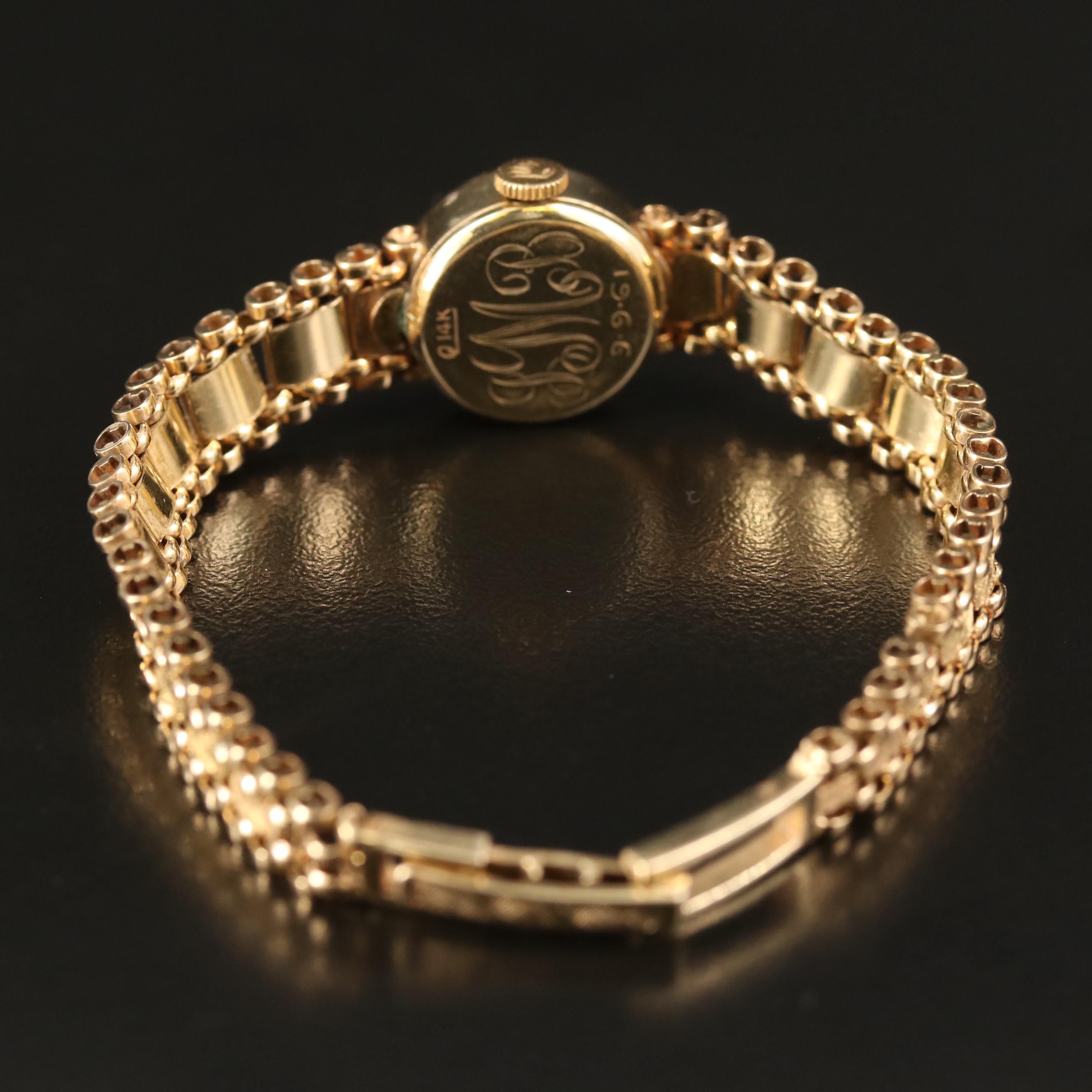 14K Vintage Rolex Watch