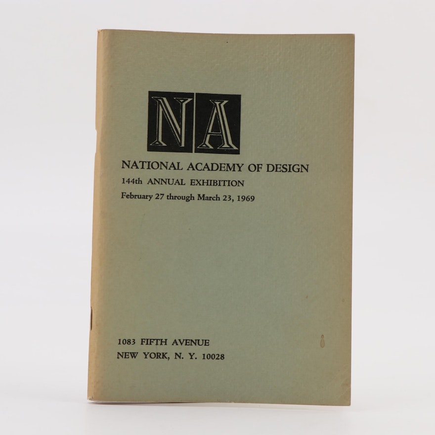 "National Academy of Design 144th Annual Exhibition" Booklet, 1969