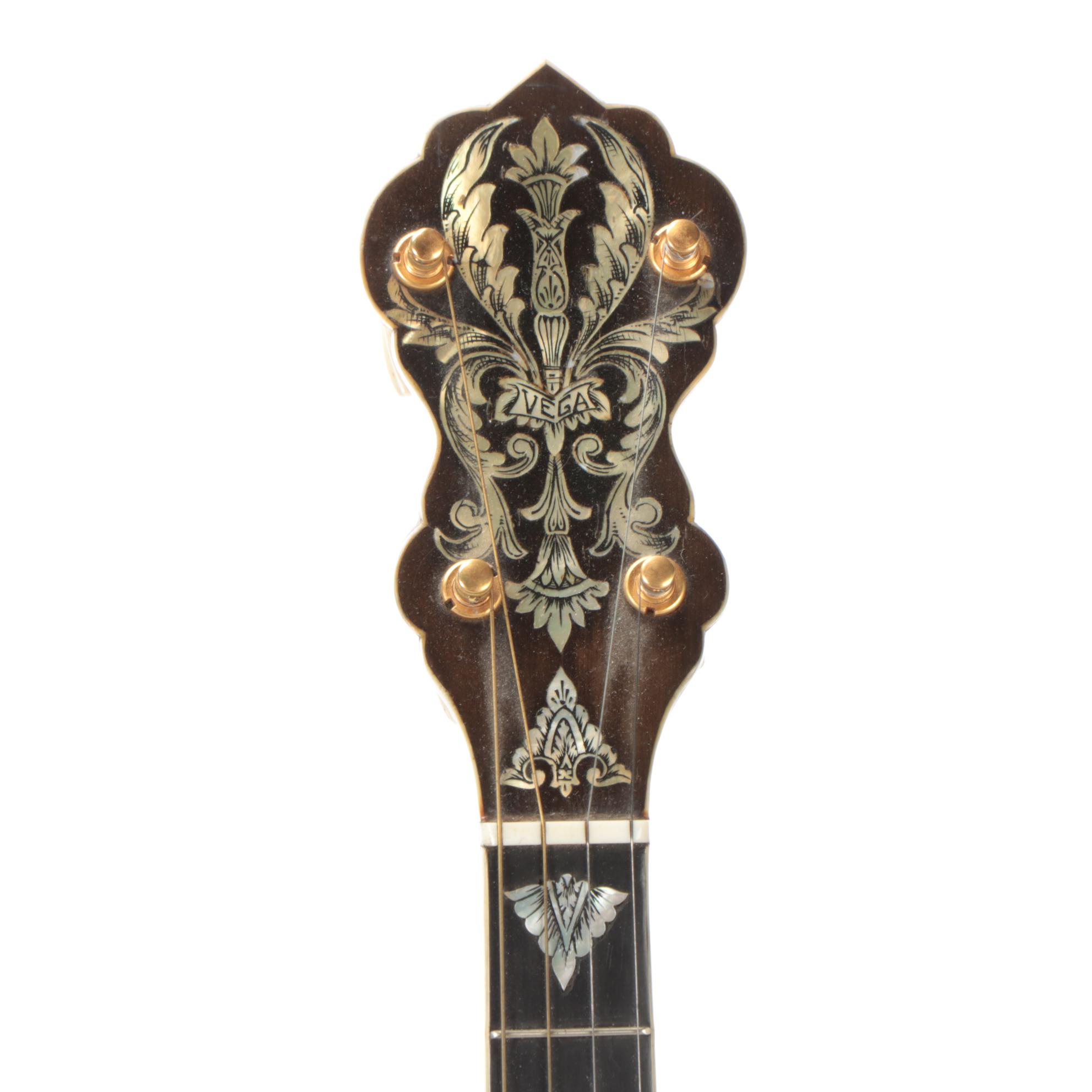 Vega Vegaphone Deluxe Tenor Banjo, circa 1925