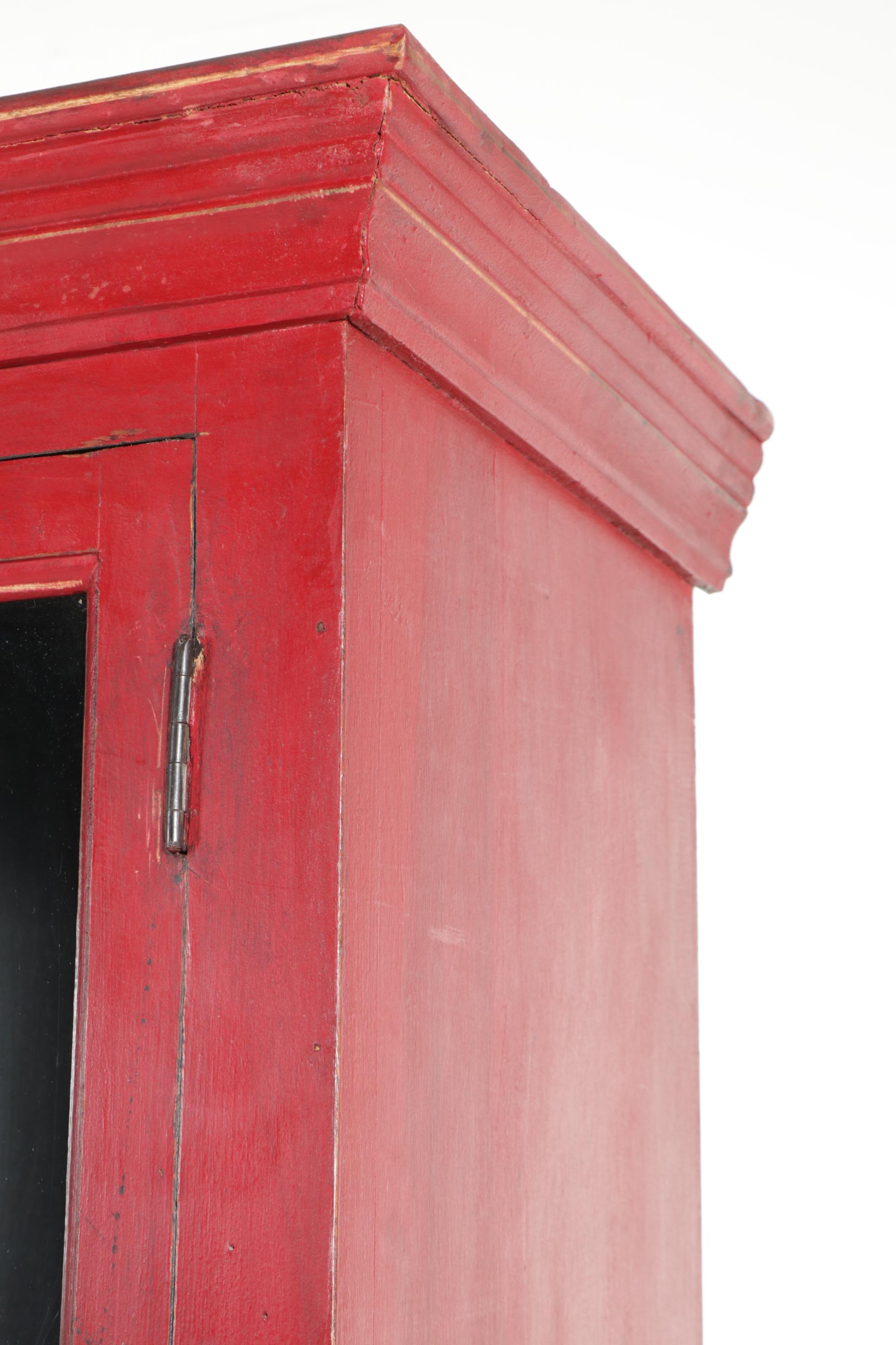 Crate & Barrel "Rojo" Glass Front China Cabinet