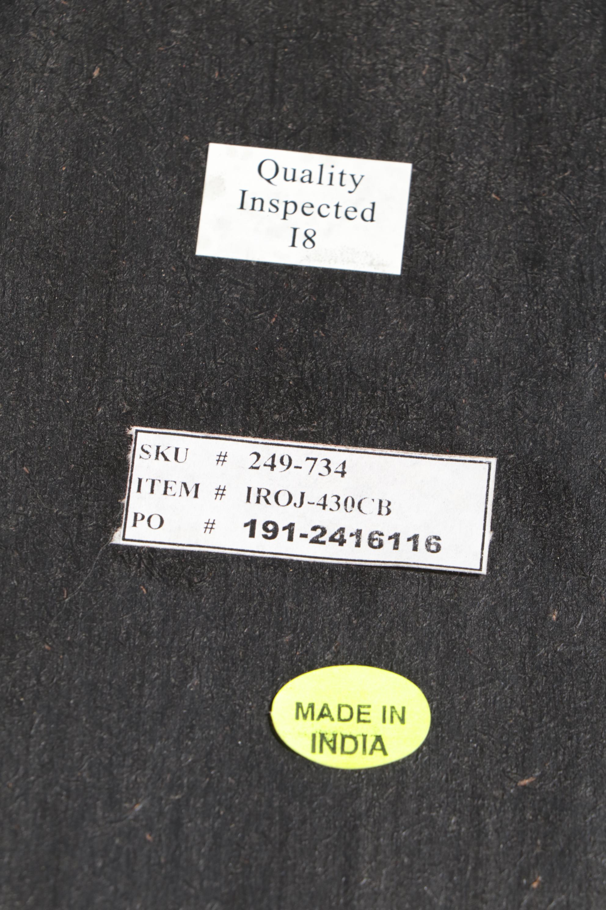 Crate & Barrel "Rojo" Glass Front China Cabinet