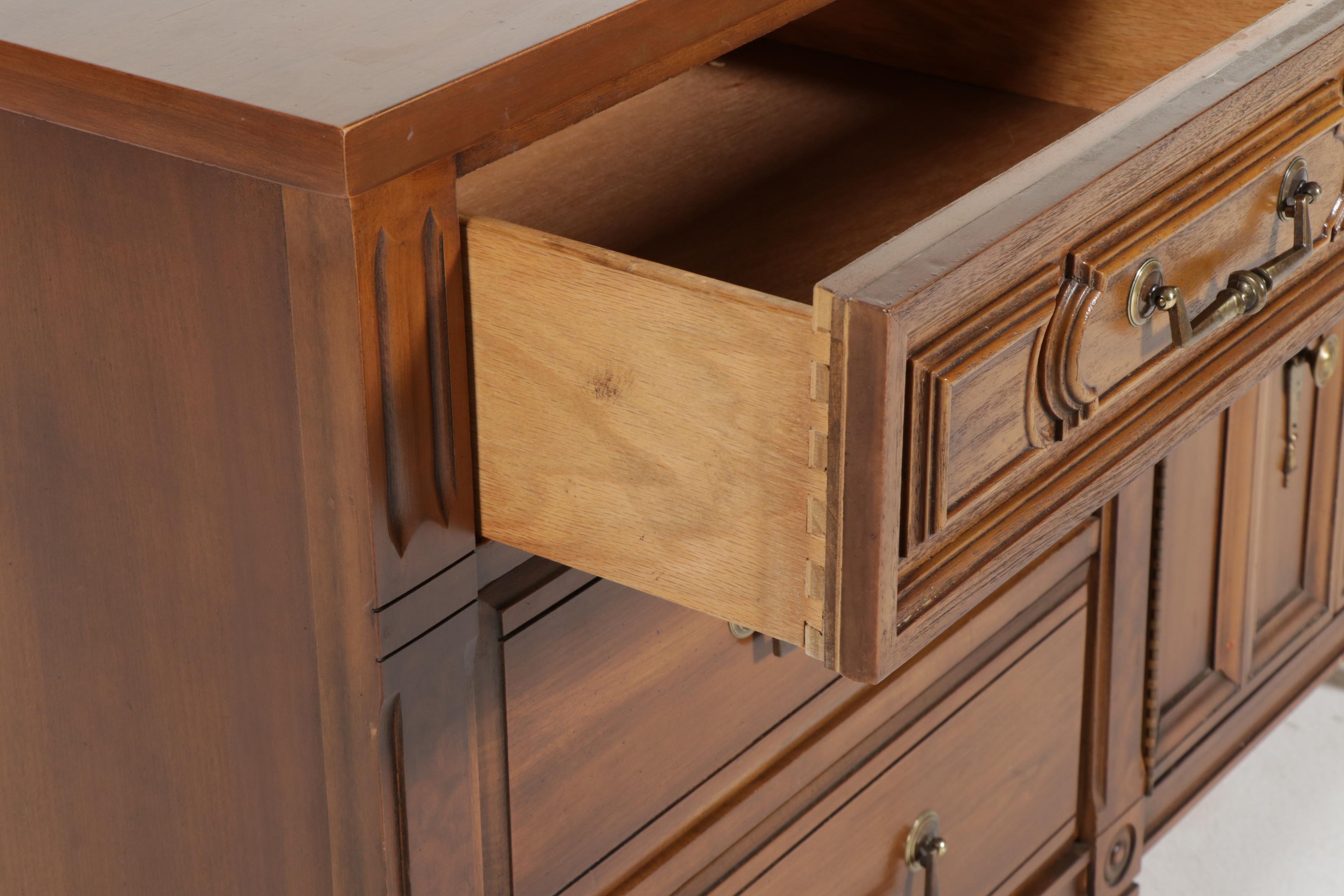 Kent Coffey "Marquee Italian" Mid Century Modern Dresser Base