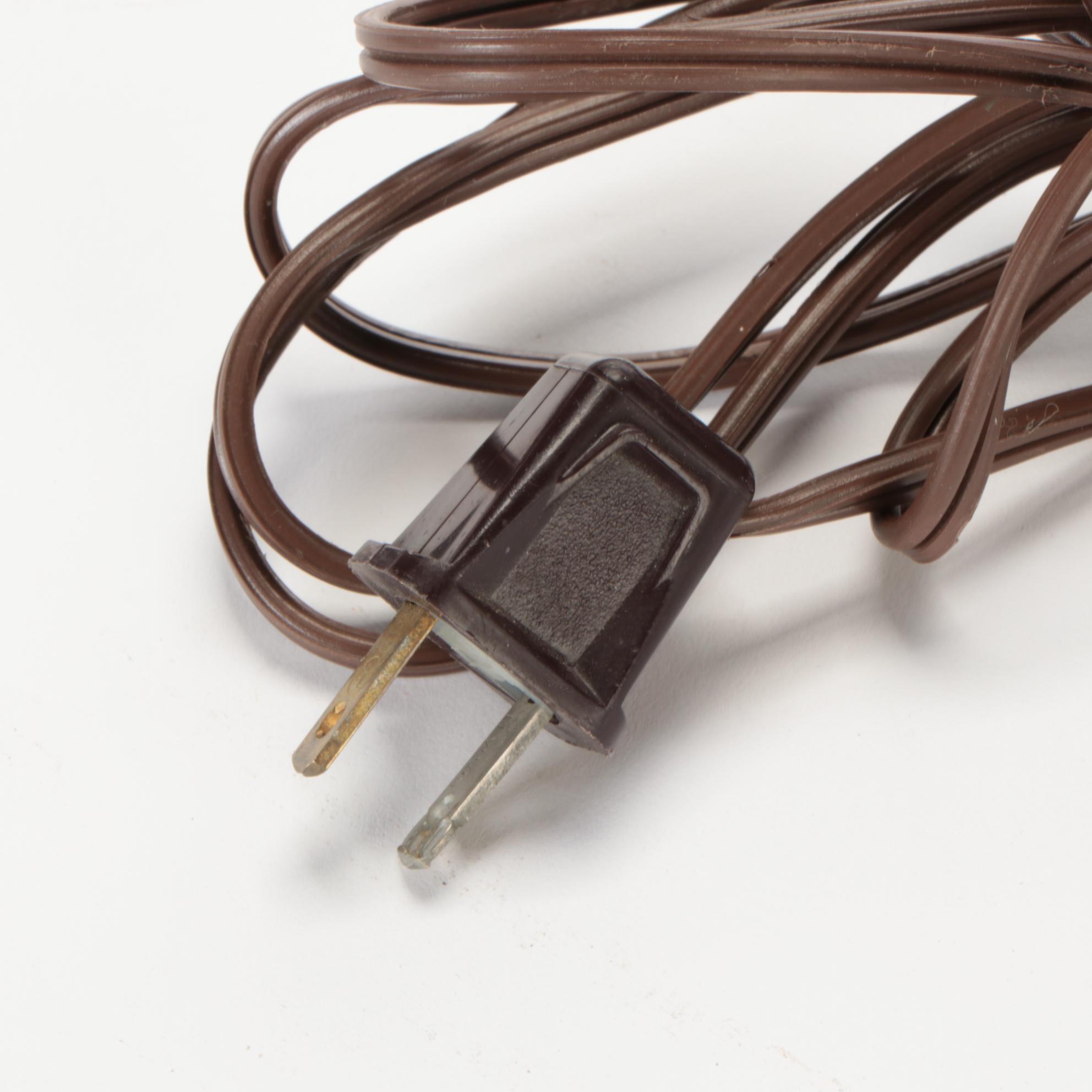 Chapman French Empire Style Brass Bouillotte Lamp with Swan Arms