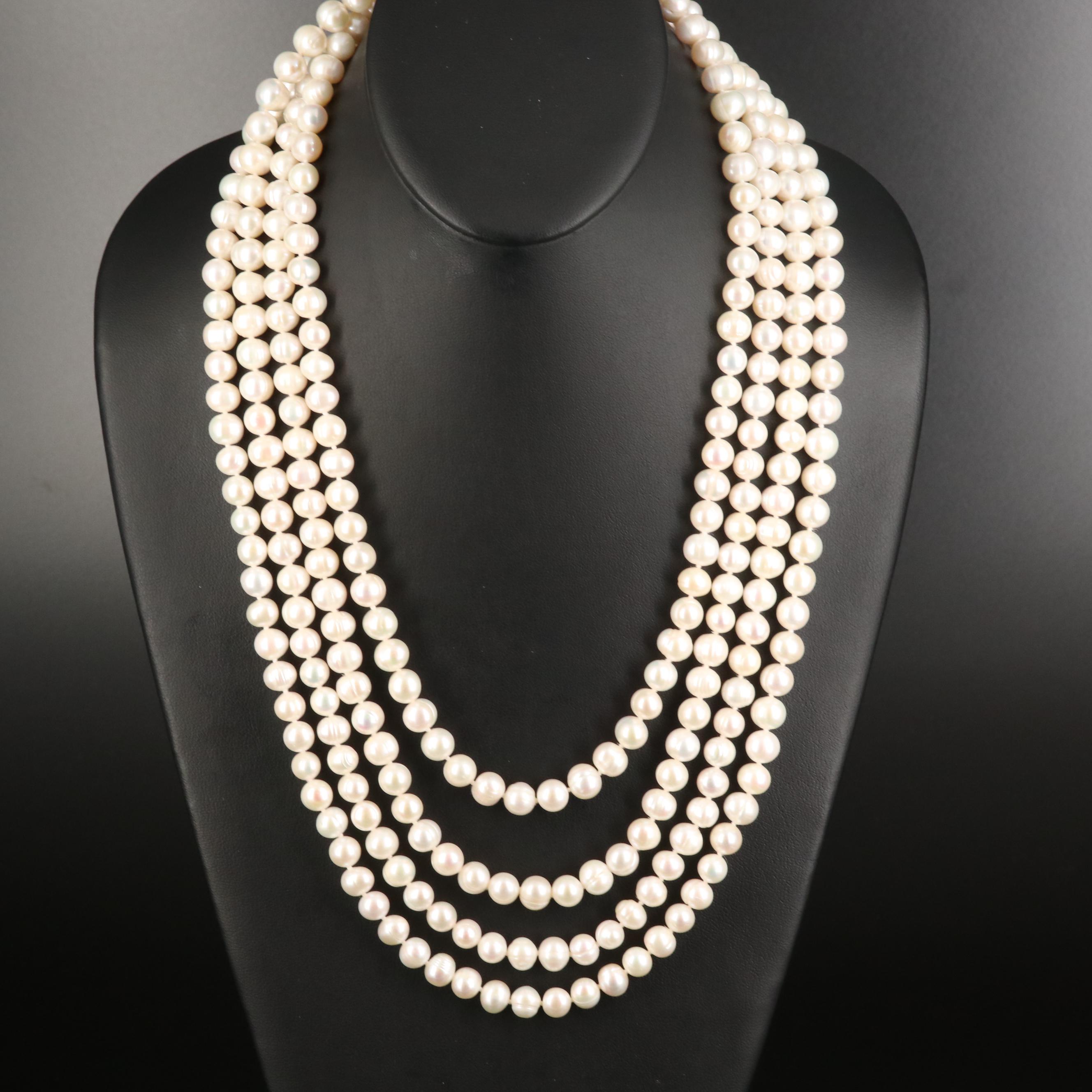 Endless Pearl Necklace