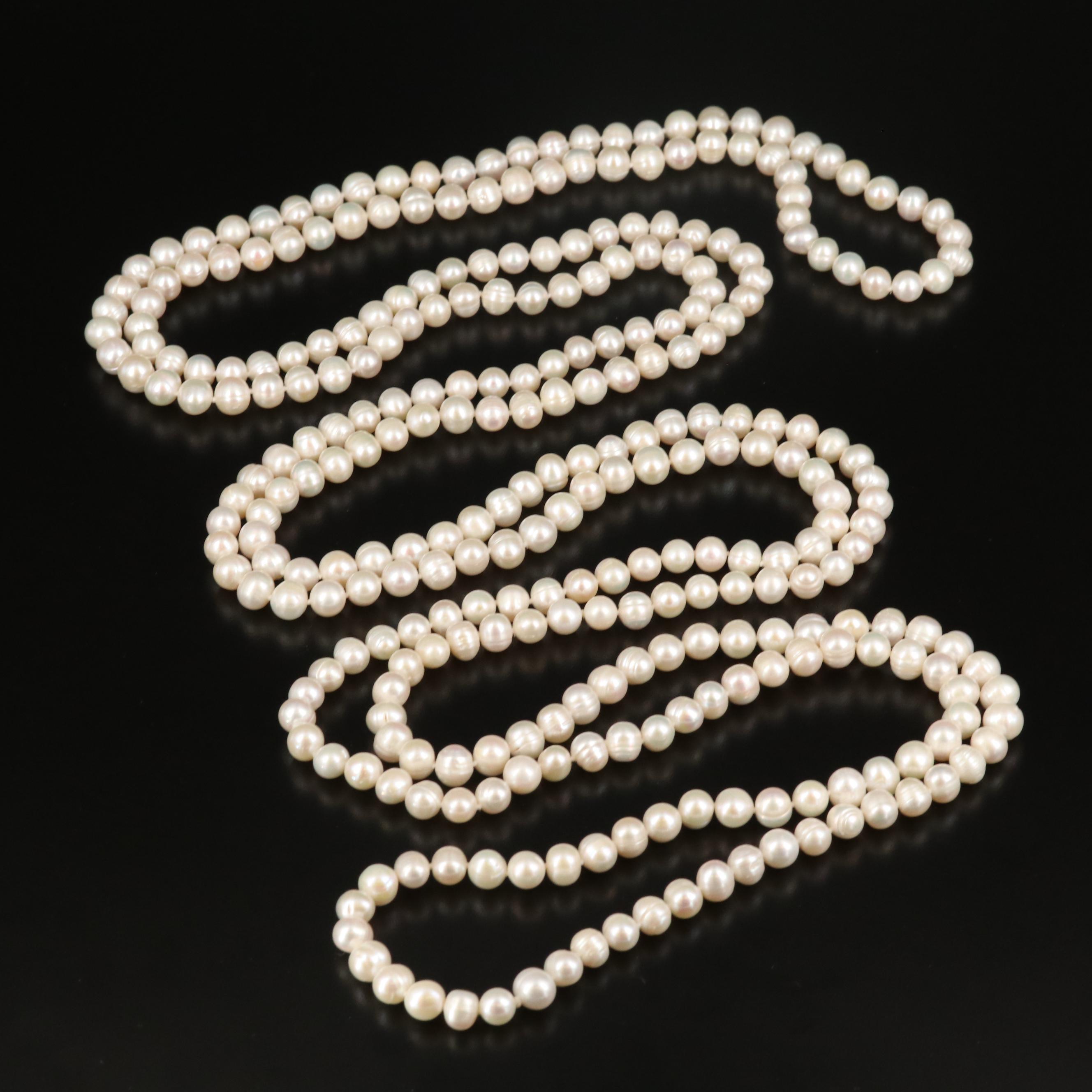 Endless Pearl Necklace