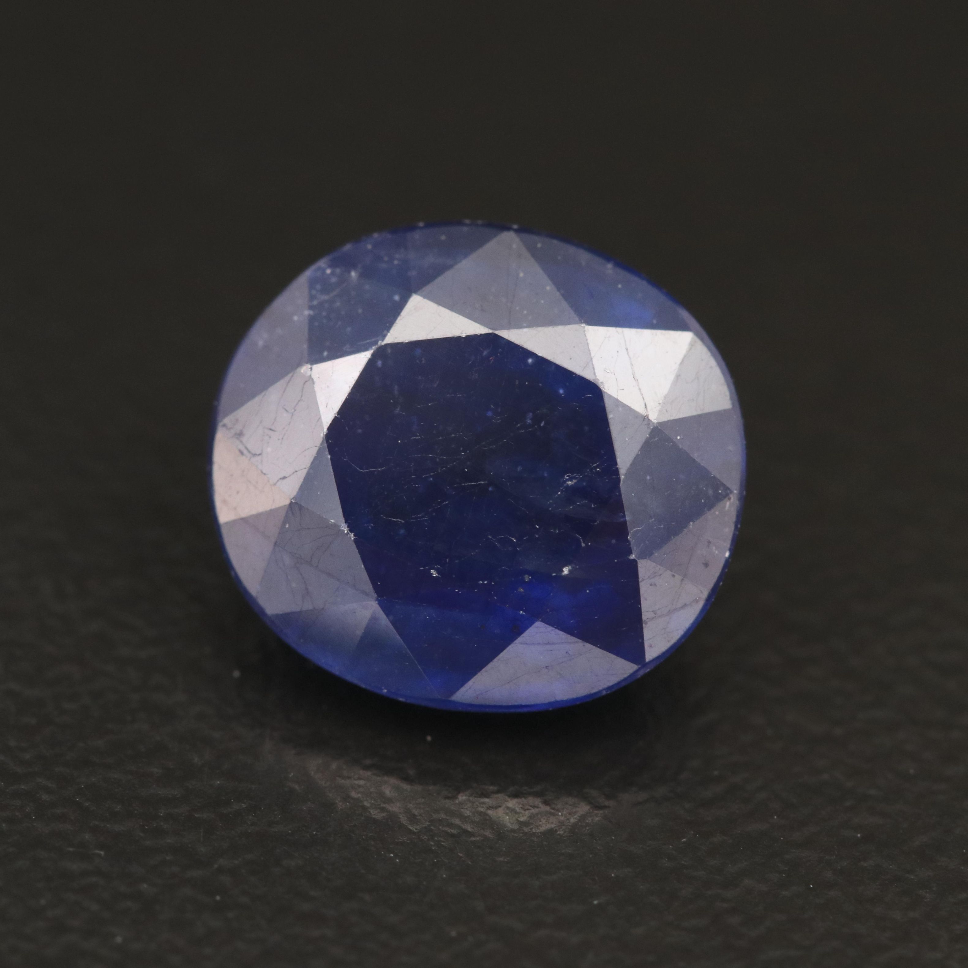 Loose Oval Faceted Corundum