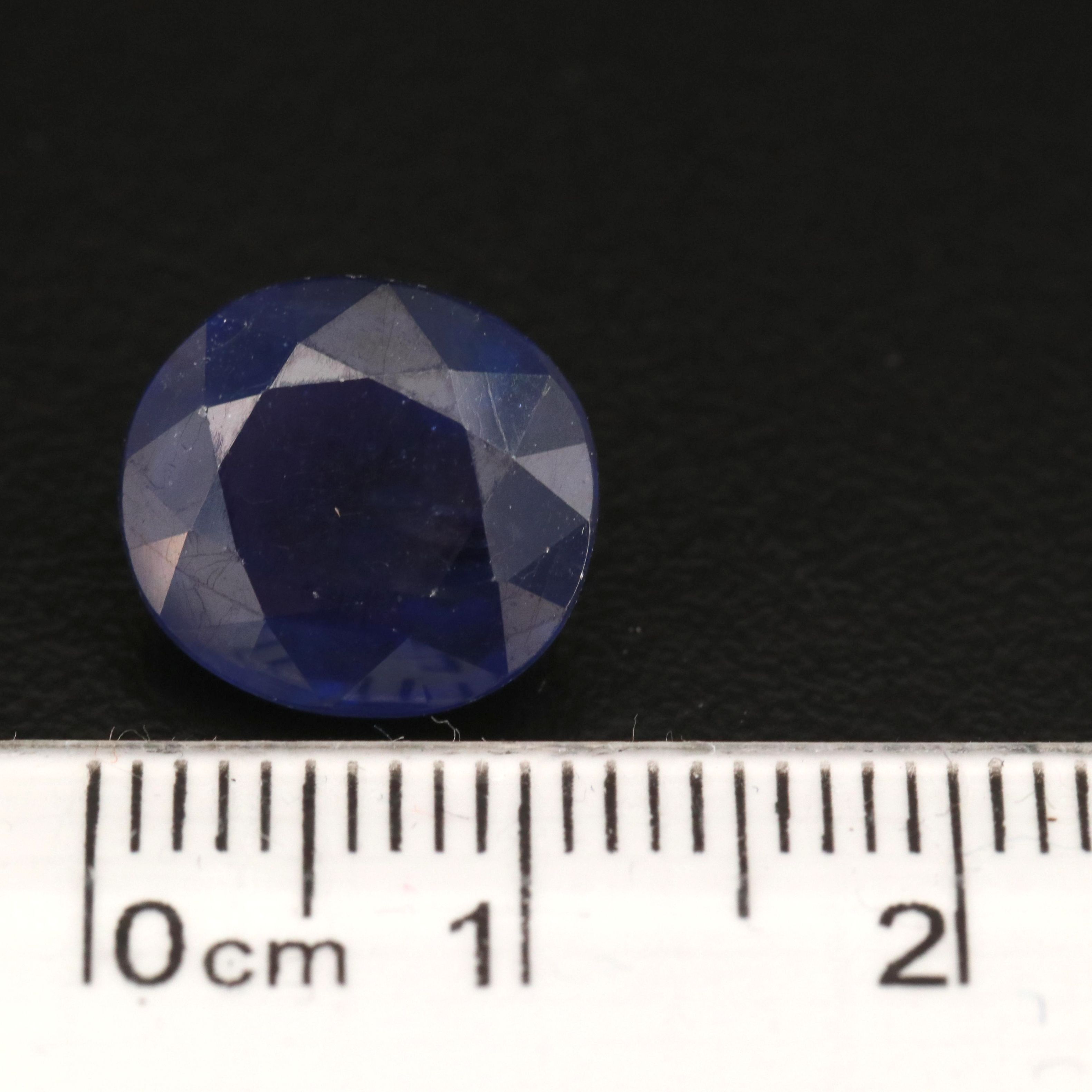 Loose Oval Faceted Corundum