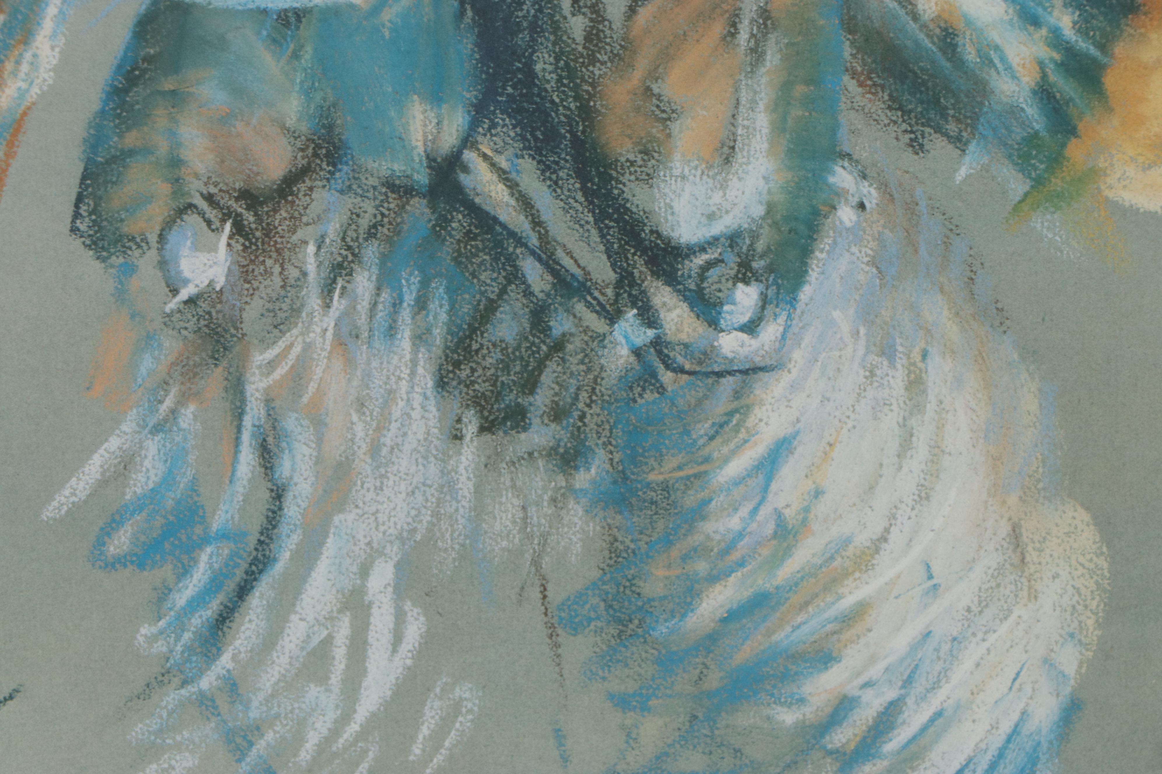 Frank Emerson Nigh Offset Lithograph "Fancy Dancer," Late 20th Century