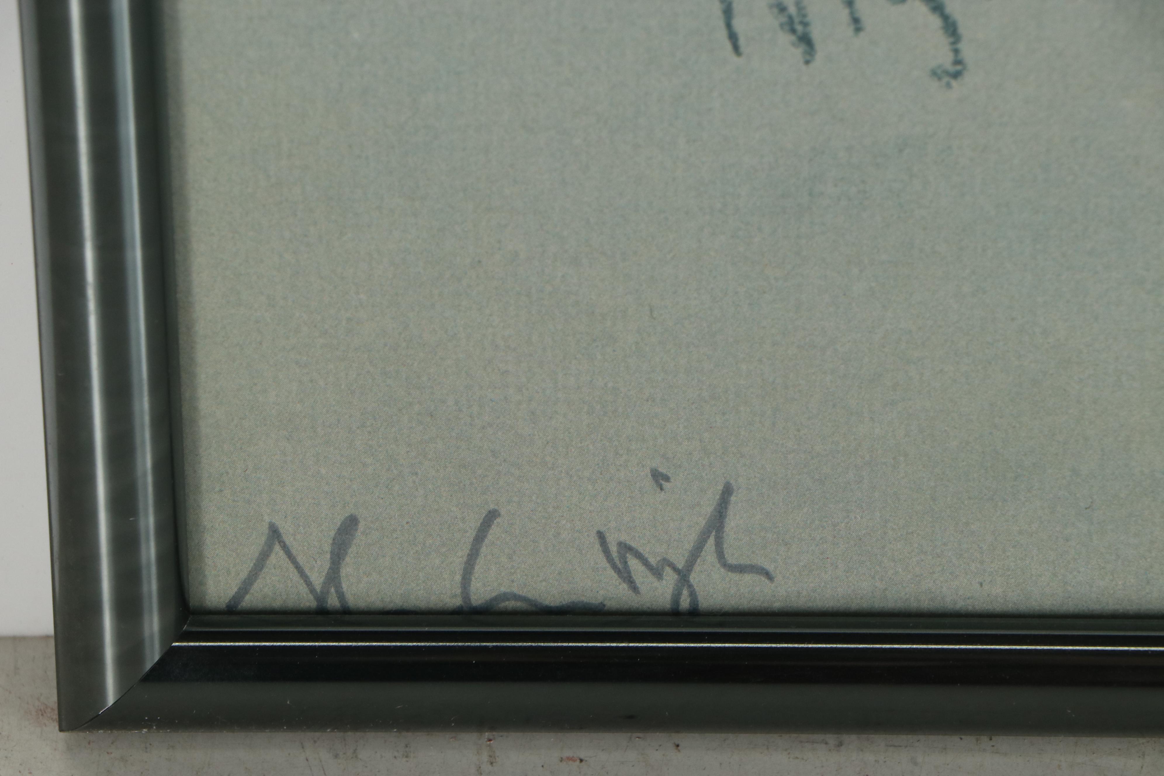 Frank Emerson Nigh Offset Lithograph "Fancy Dancer," Late 20th Century