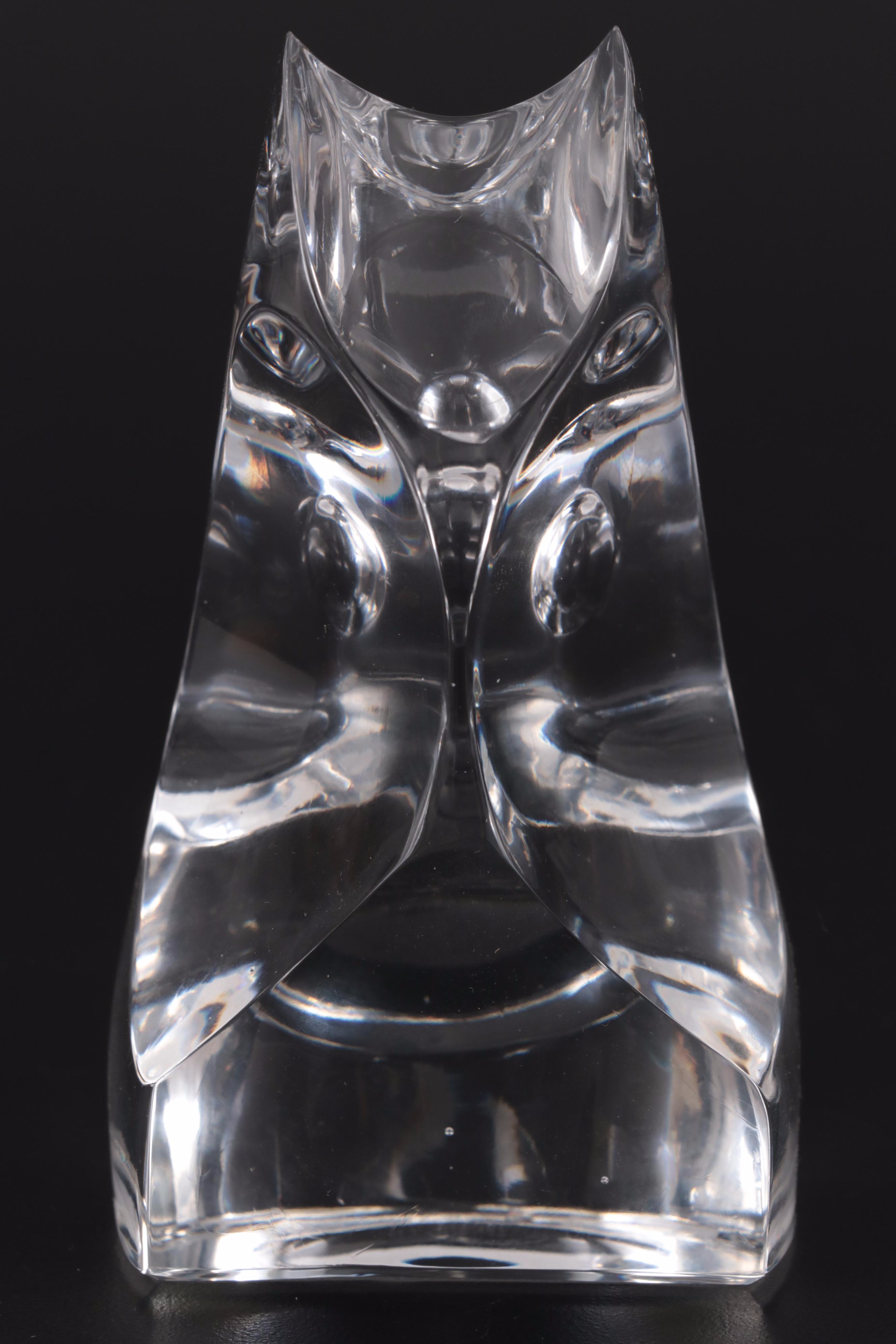 Steuben, Waterford, and St. Louis Crystal Animal Figurines