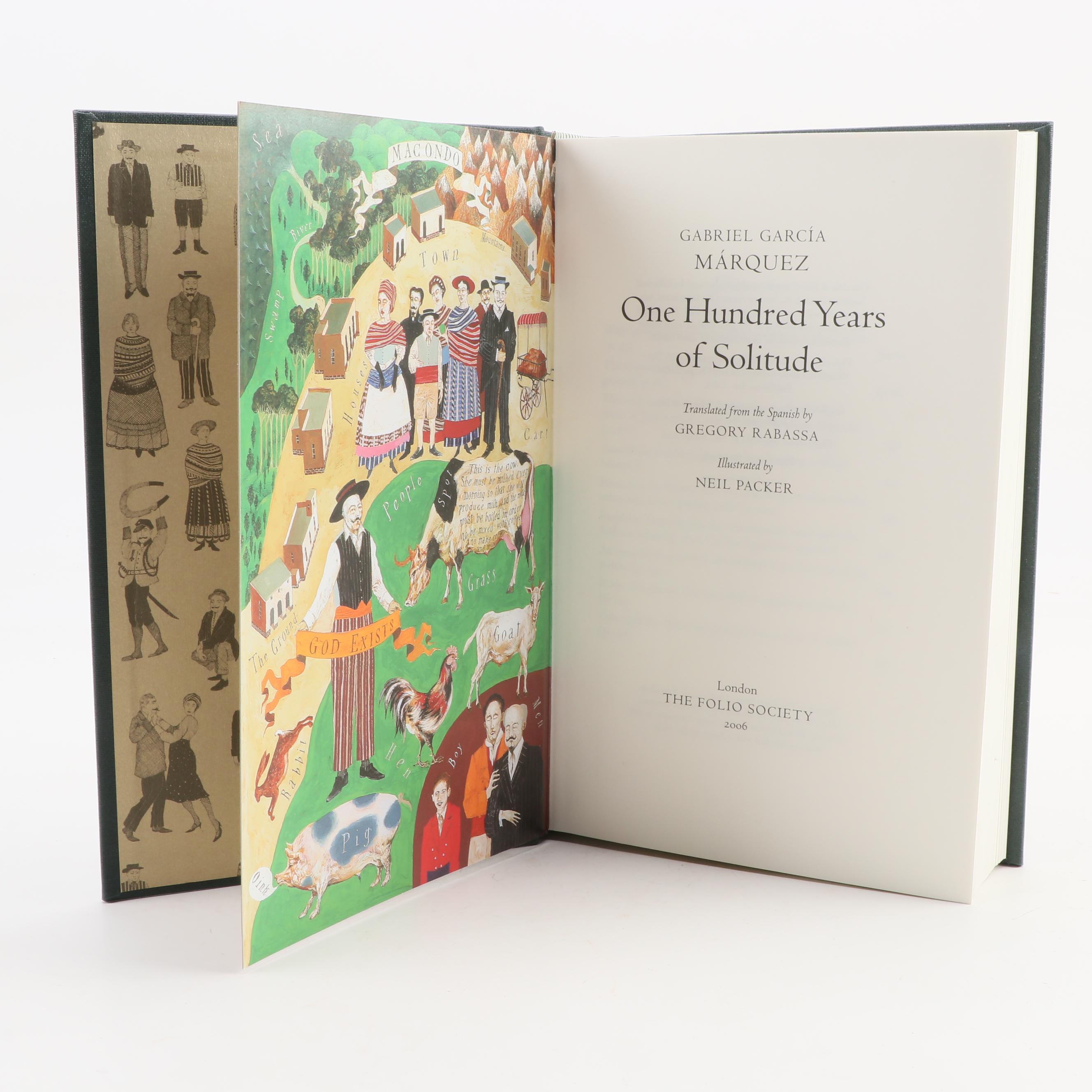 Folio Society Edition "One Hundred Years of Solitude" by Gabriel García Márquez