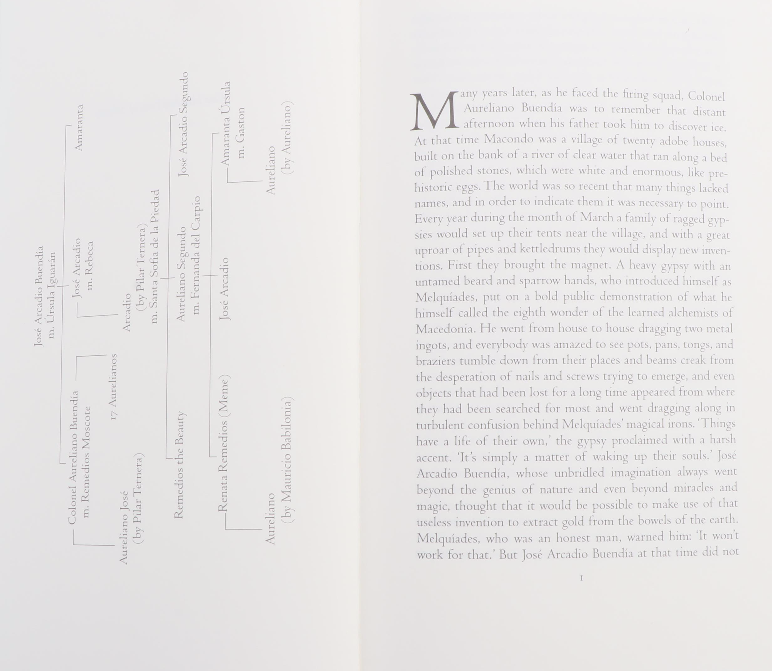 Folio Society Edition "One Hundred Years of Solitude" by Gabriel García Márquez