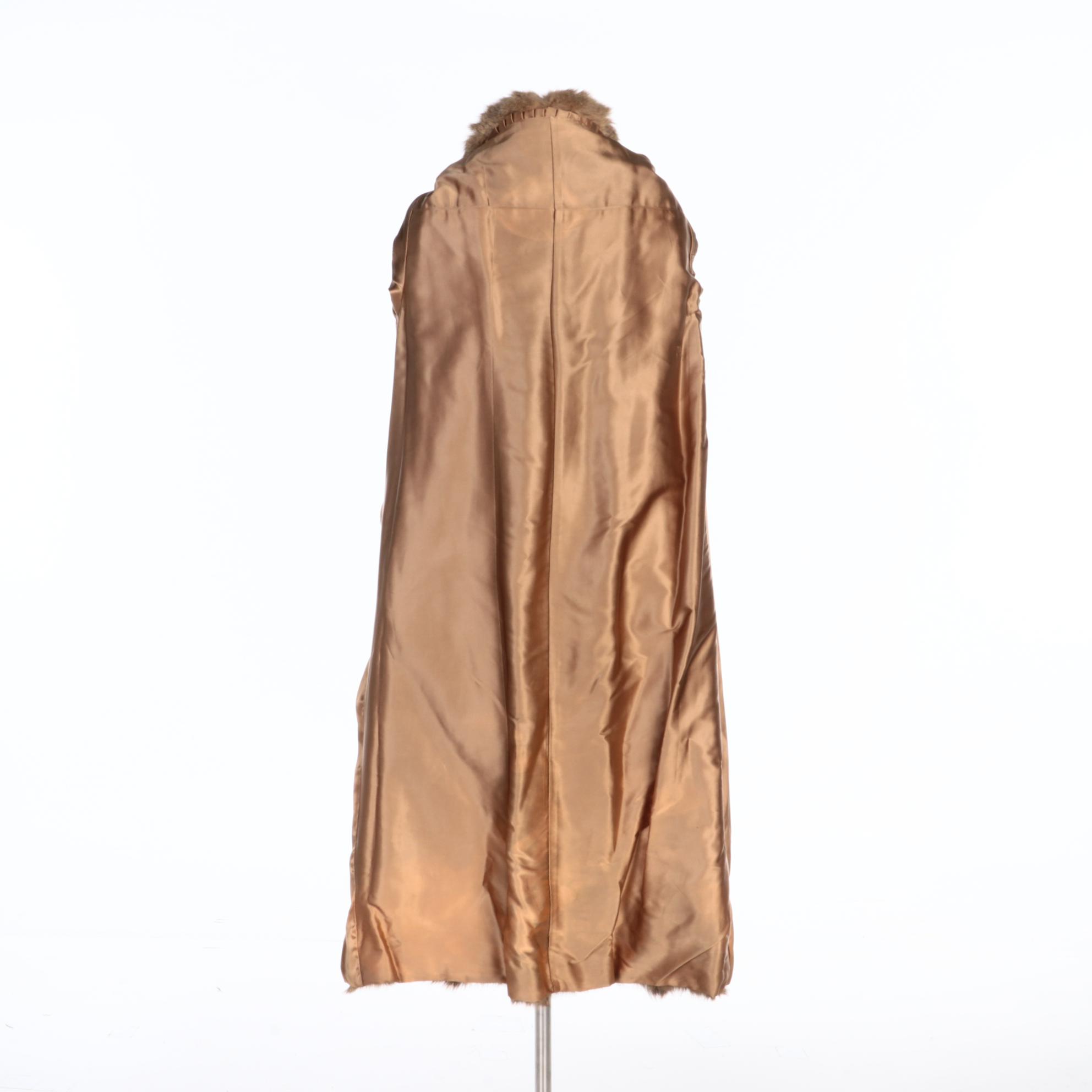 Caracal Fur Coat from Shaffur Furs, Vintage