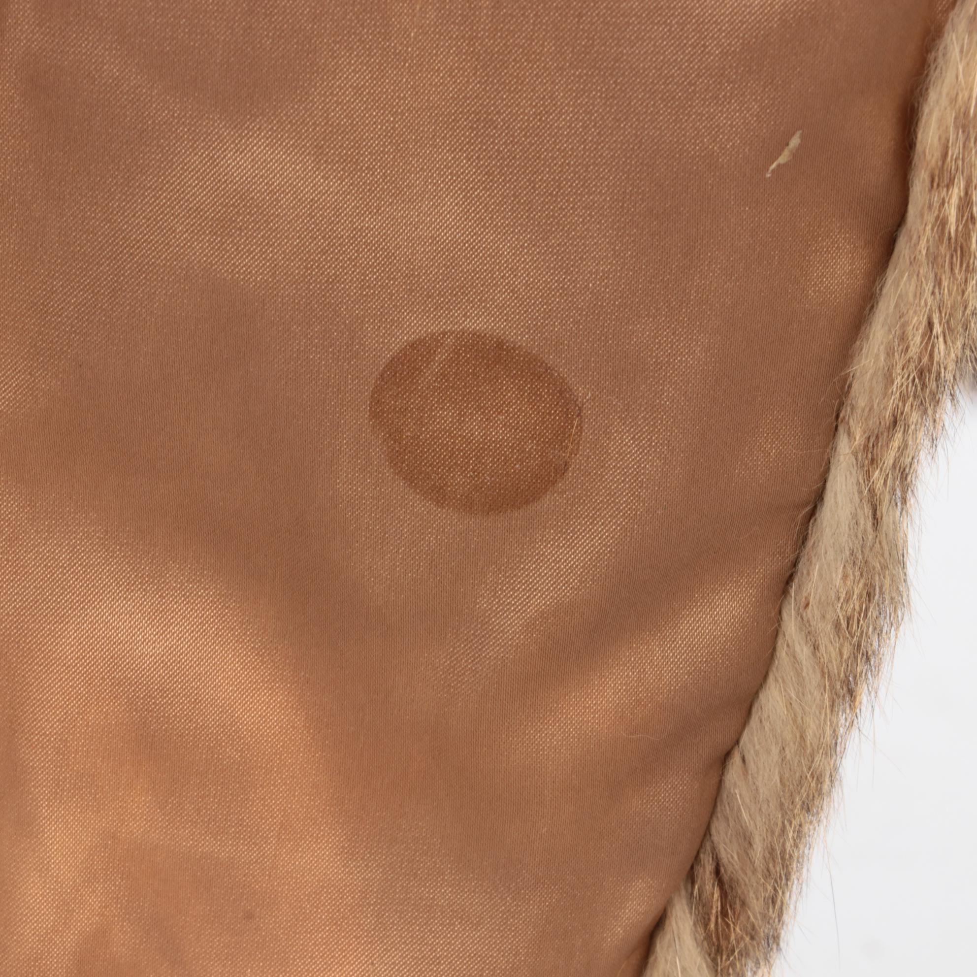 Caracal Fur Coat from Shaffur Furs, Vintage