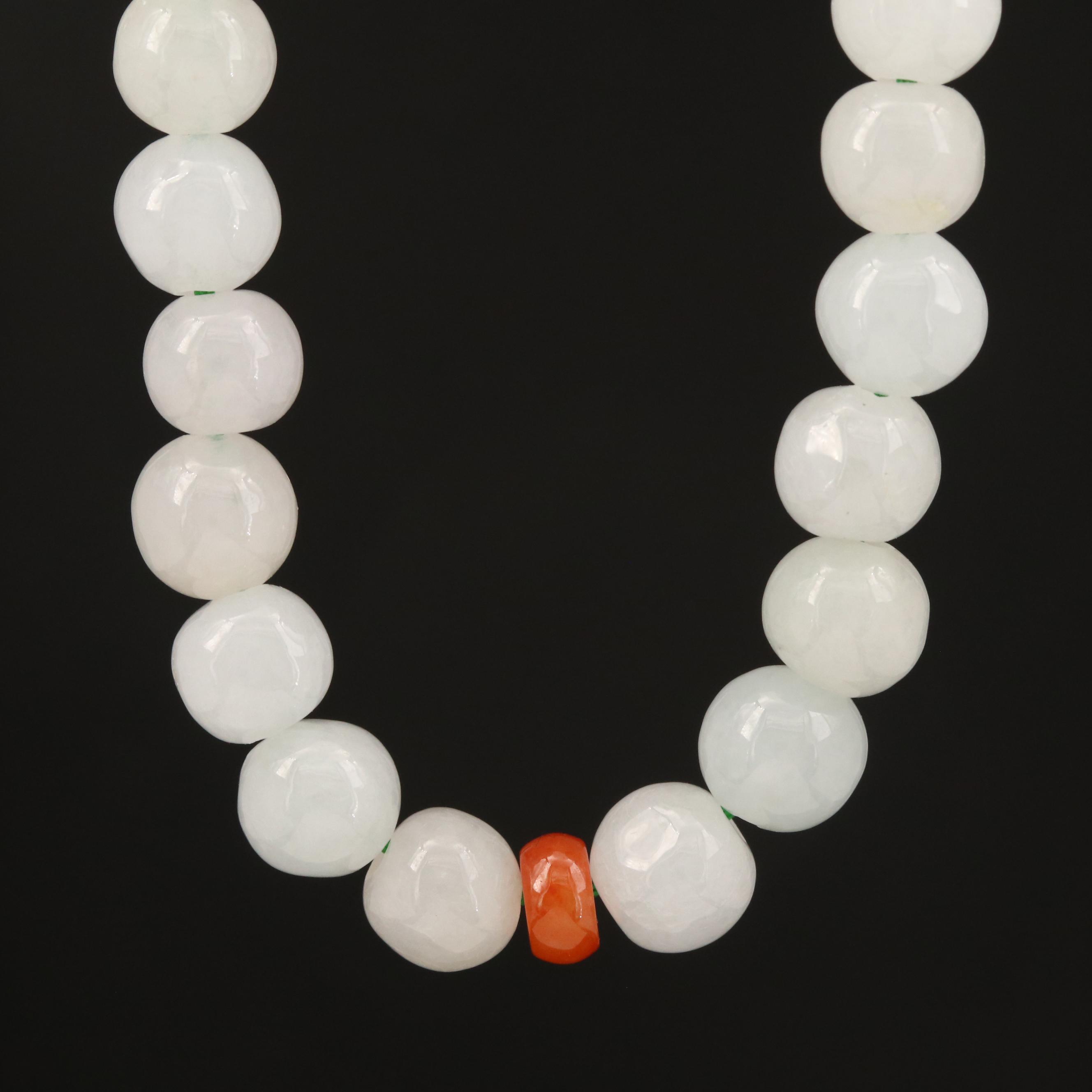 Jadeite Beaded Necklace