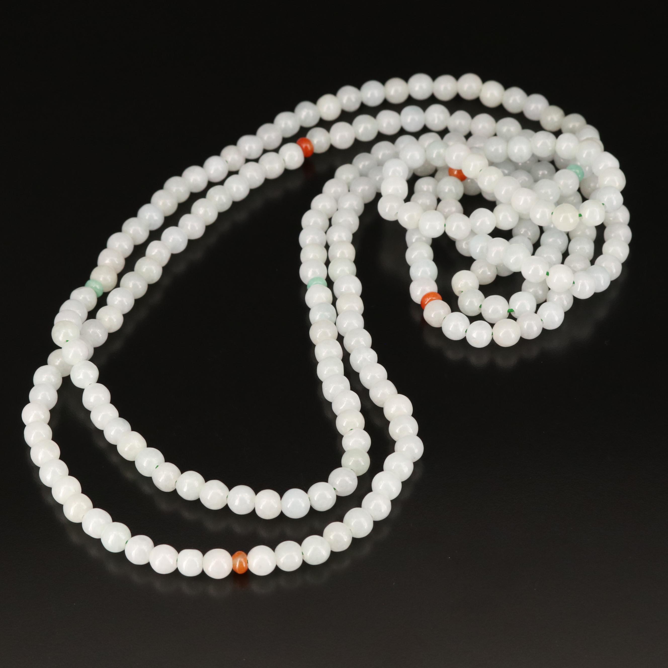 Jadeite Beaded Necklace