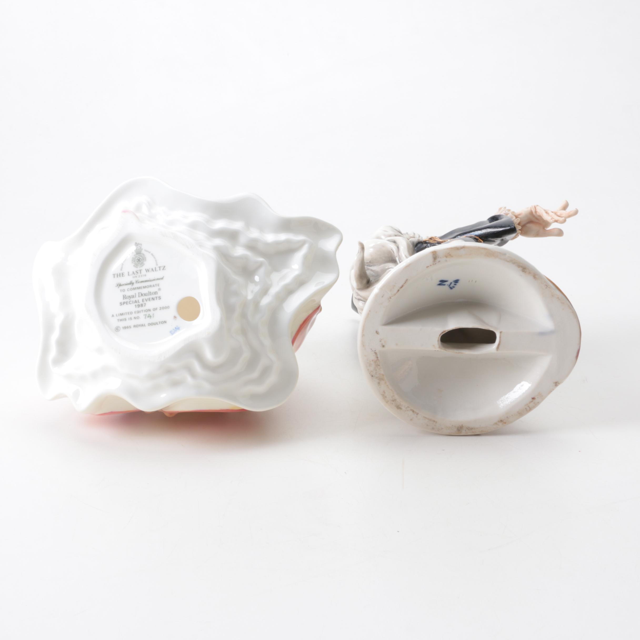 Royal Doulton "Elizabeth" Figurine with Collector's Guides and More